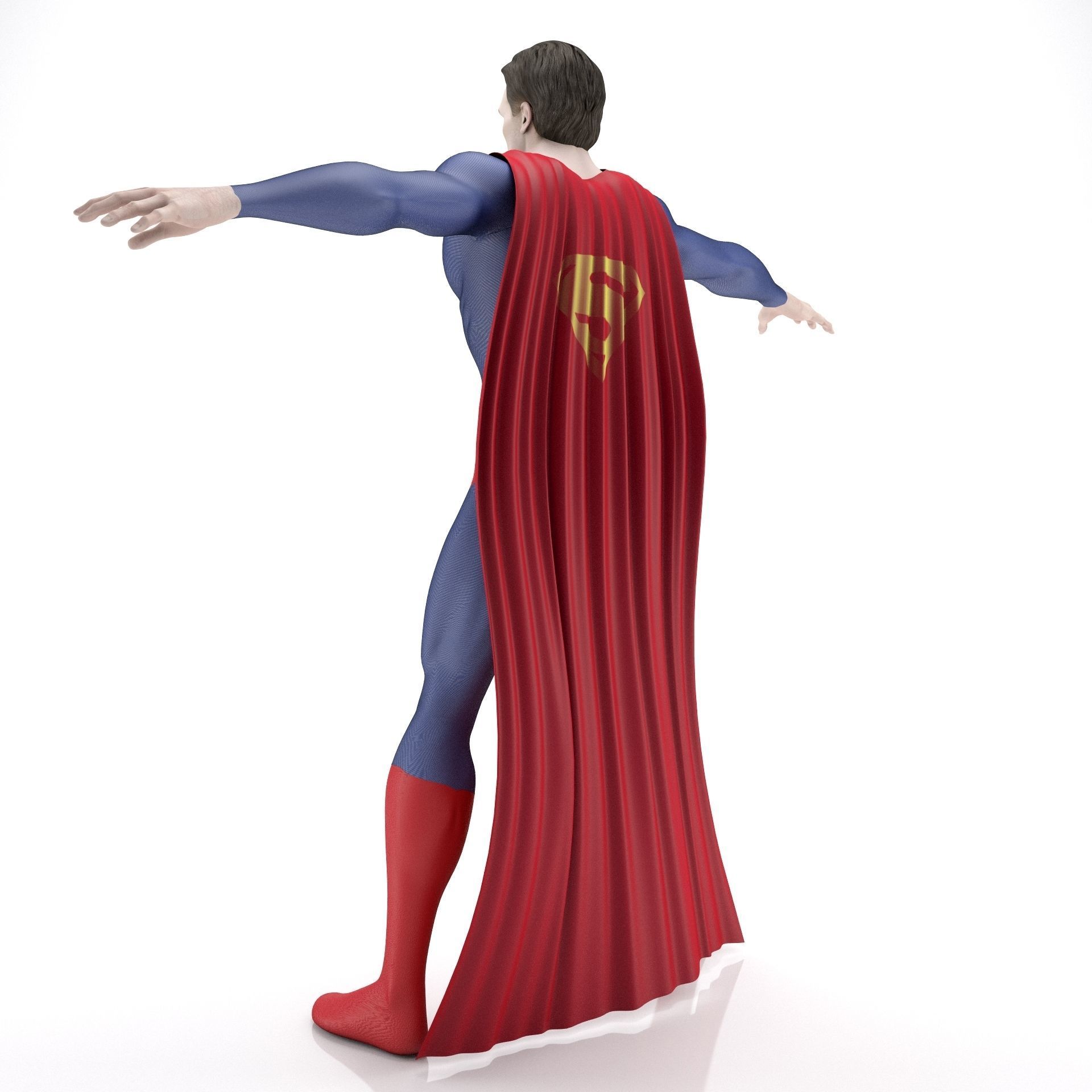Man Of Steel Superman Classic 3D model_7
