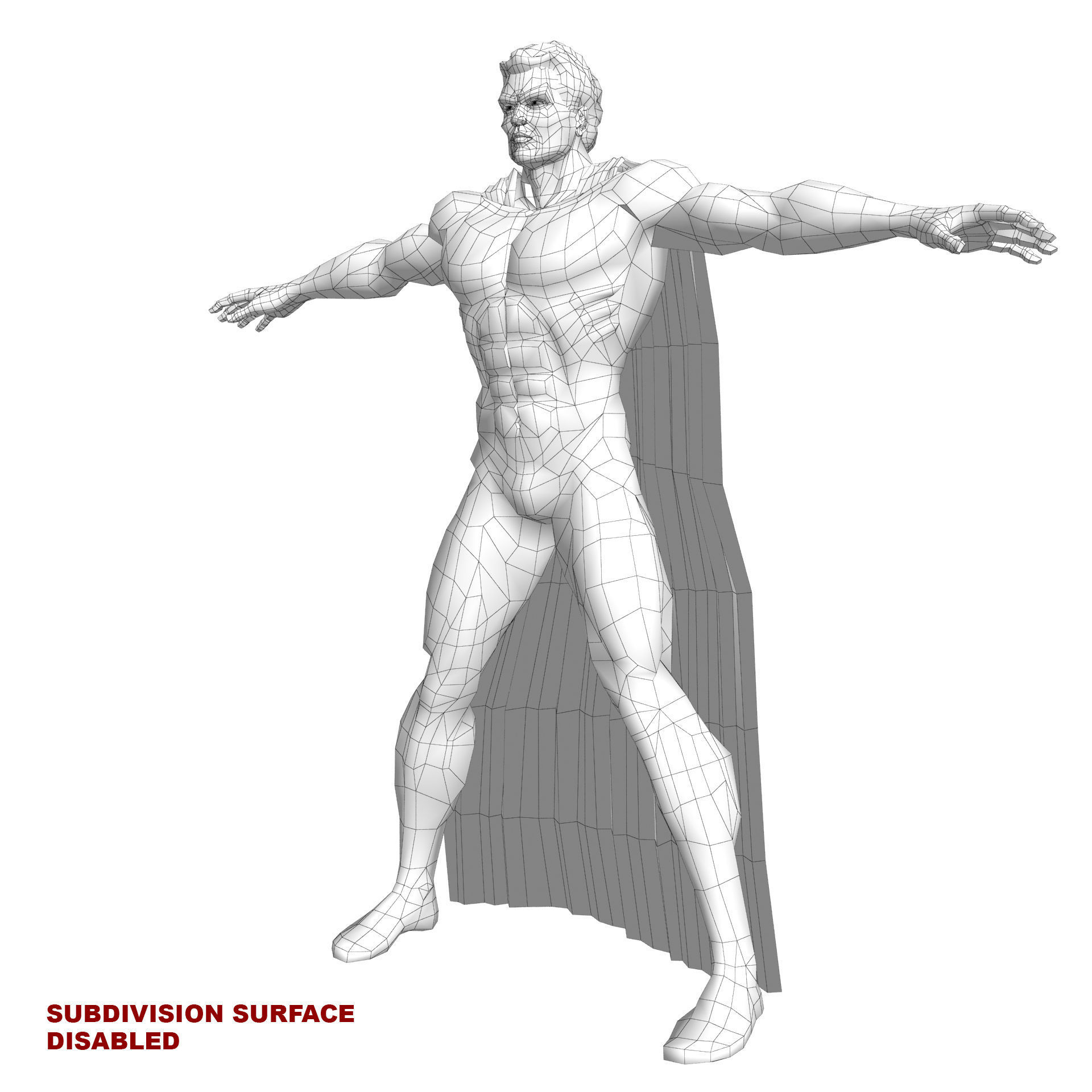 Man Of Steel Superman Classic 3D model_36