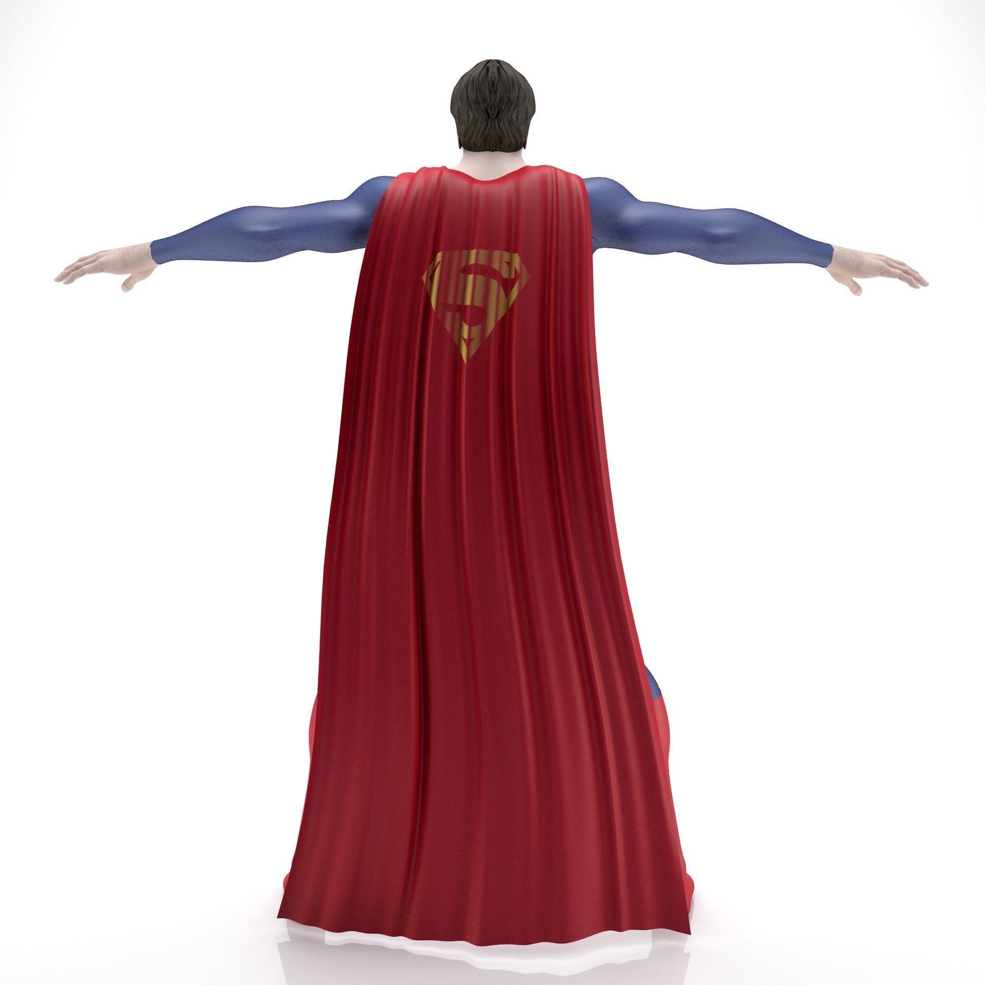 Man Of Steel Superman Classic 3D model_5