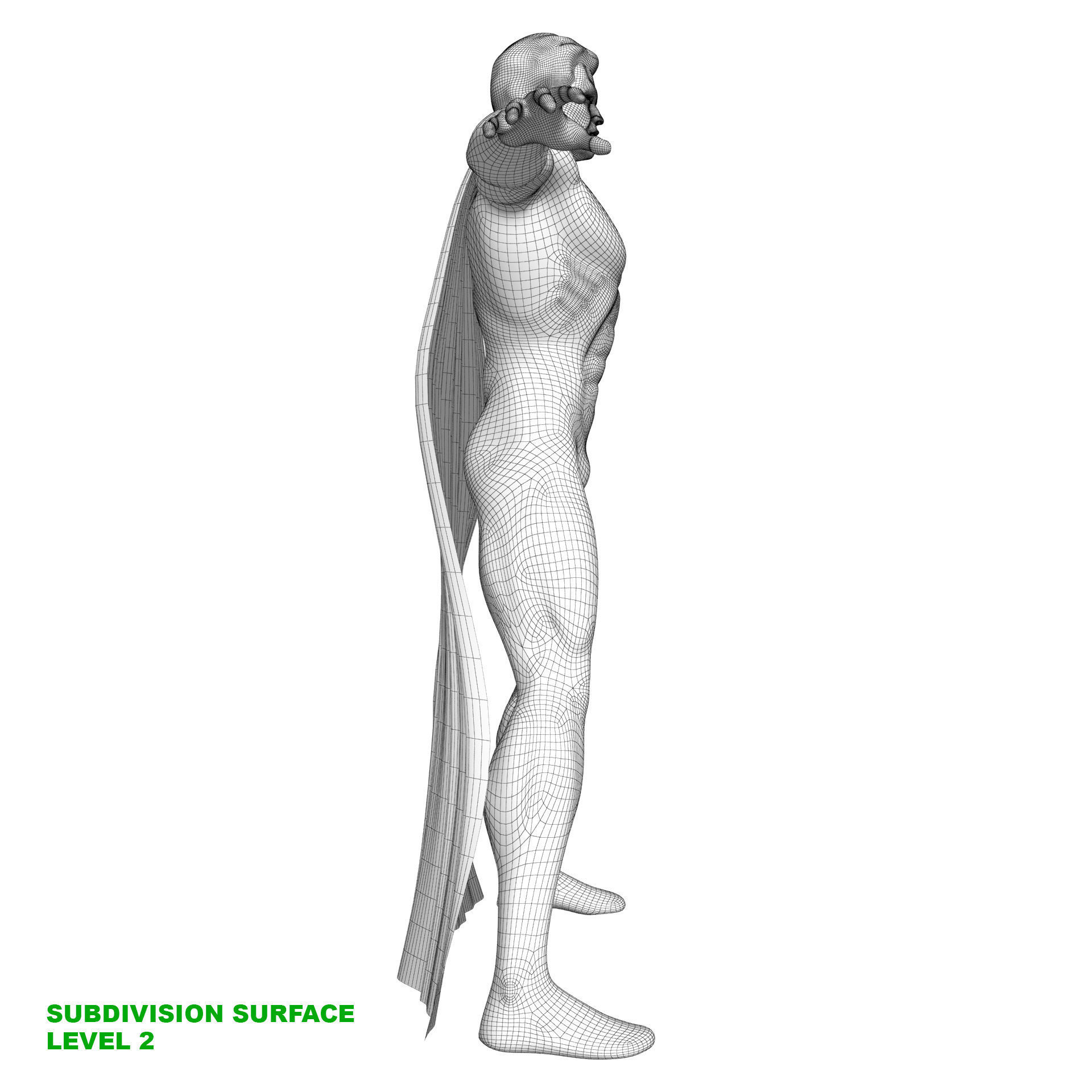 Man Of Steel Superman Classic 3D model_20