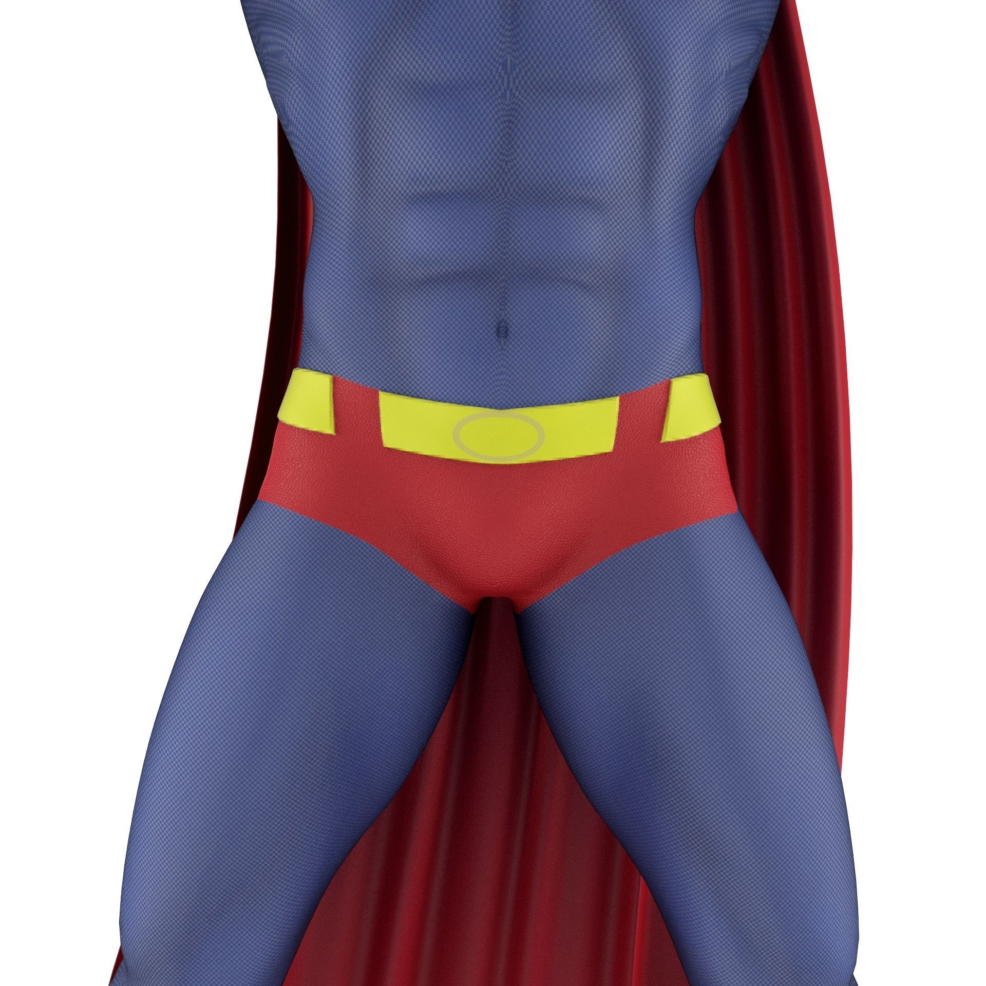 Man Of Steel Superman Classic 3D model_14