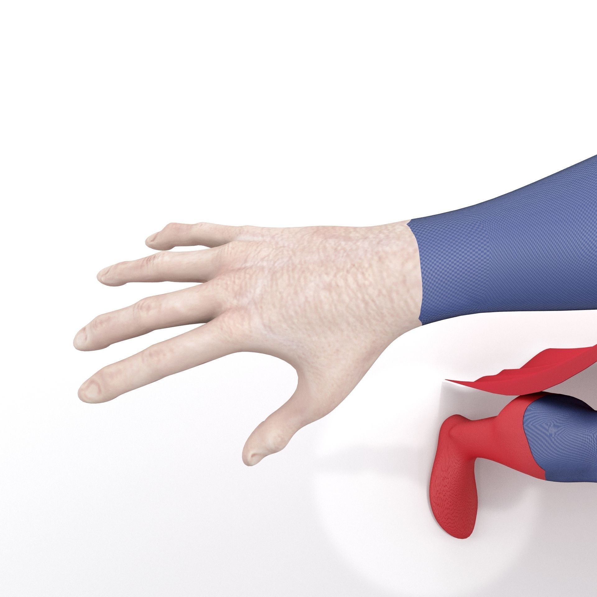 Man Of Steel Superman Classic 3D model_16