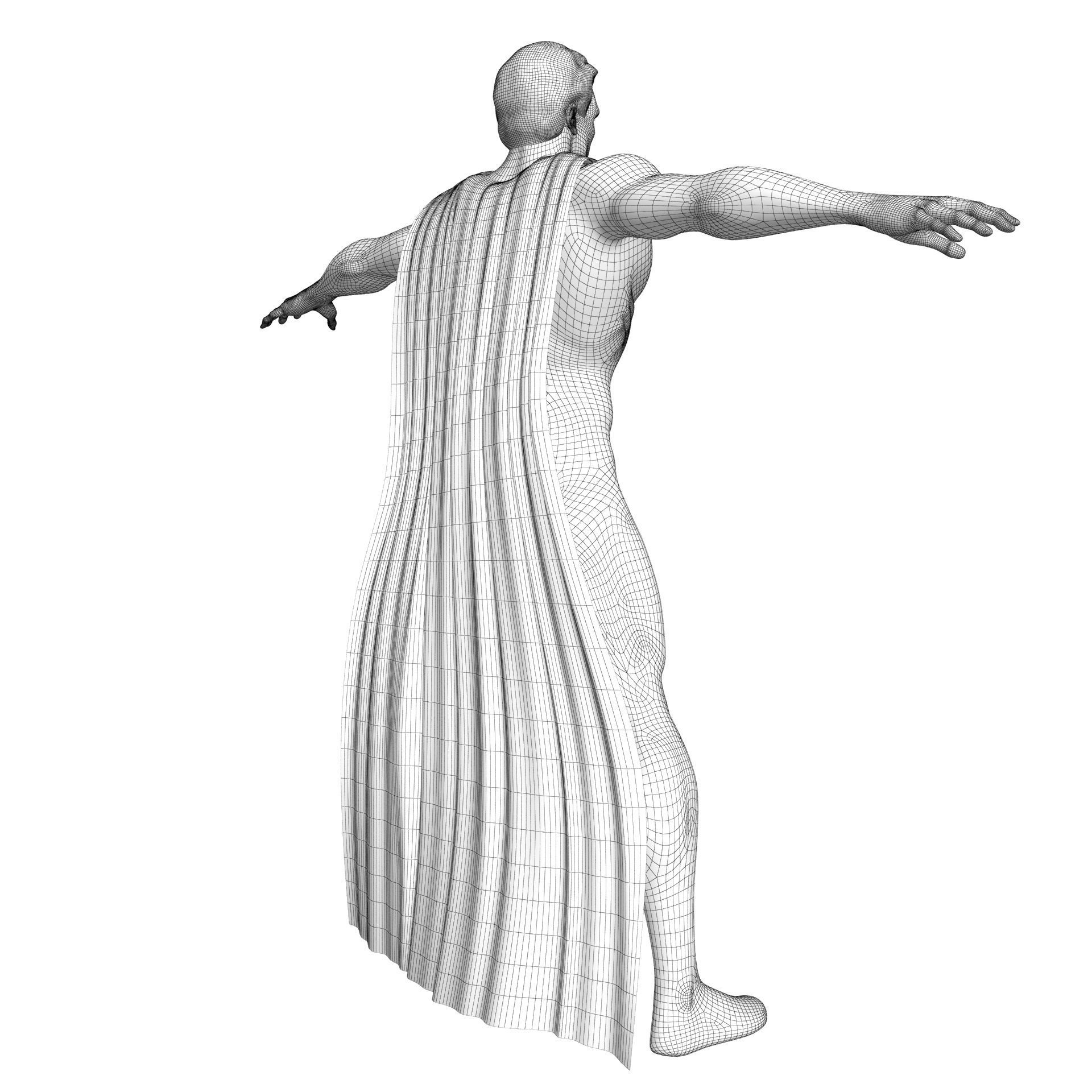 Man Of Steel Superman Classic 3D model_25