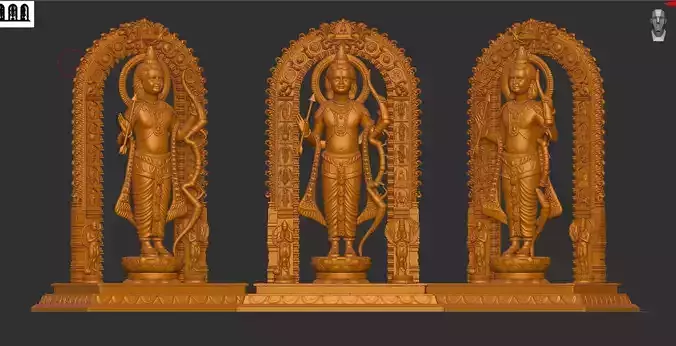 Ram Lalla  3D print model