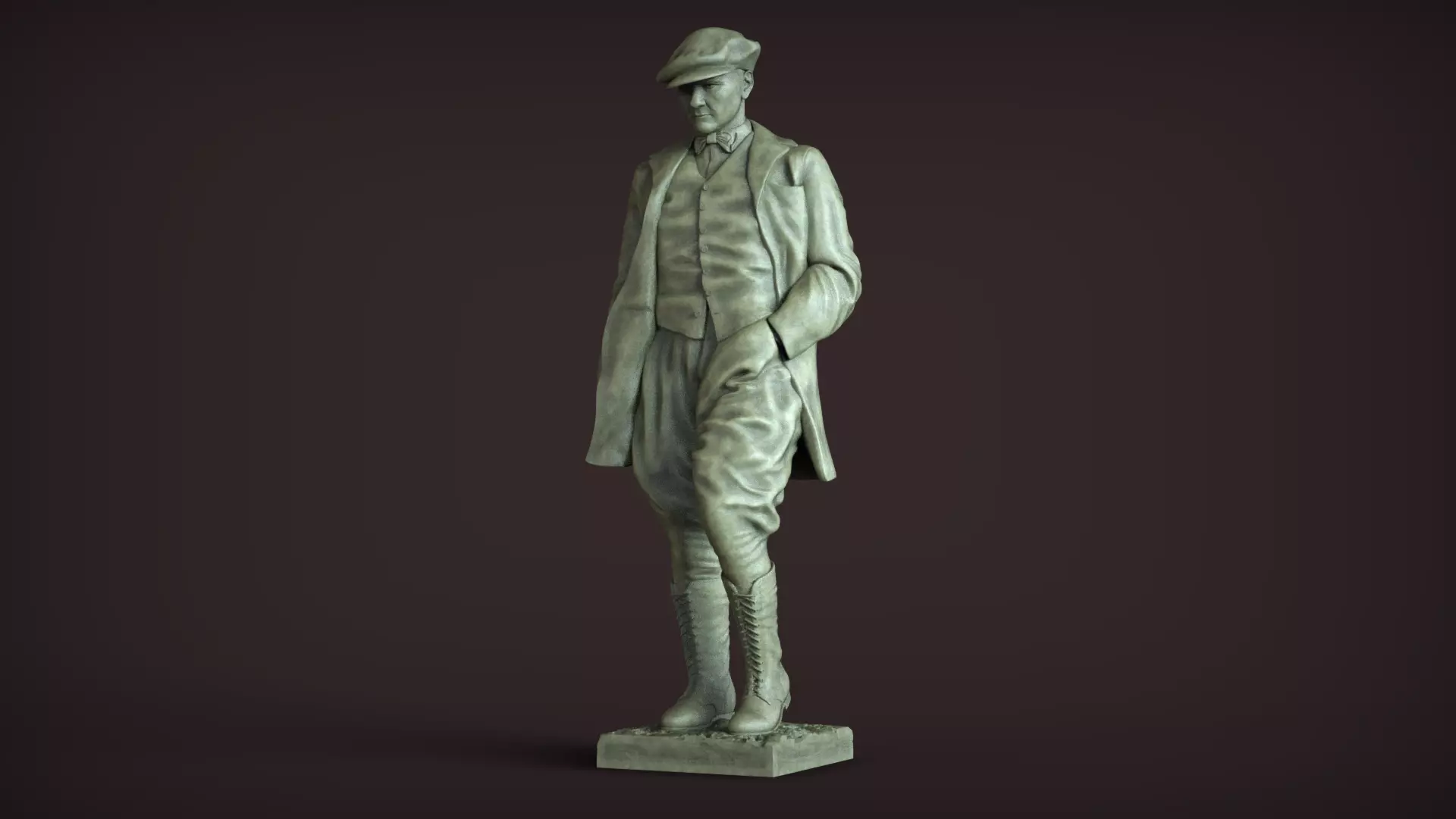 Gazi Mustafa Kemal Ataturk 3D print model
