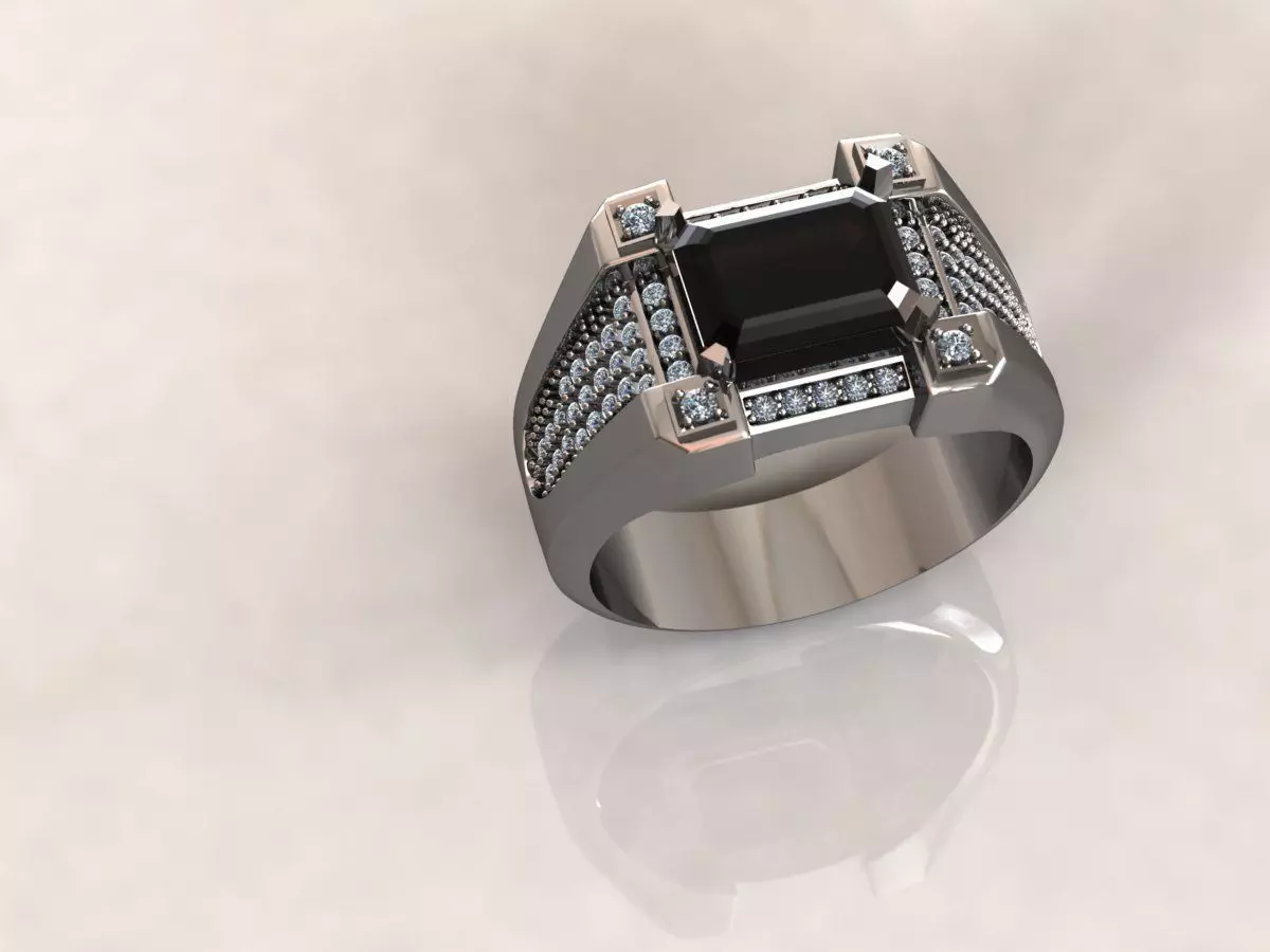 Ring men 11 3D print model_0