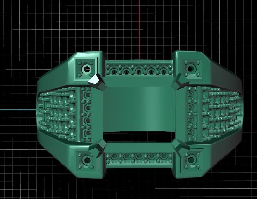Ring men 11 3D print model_8