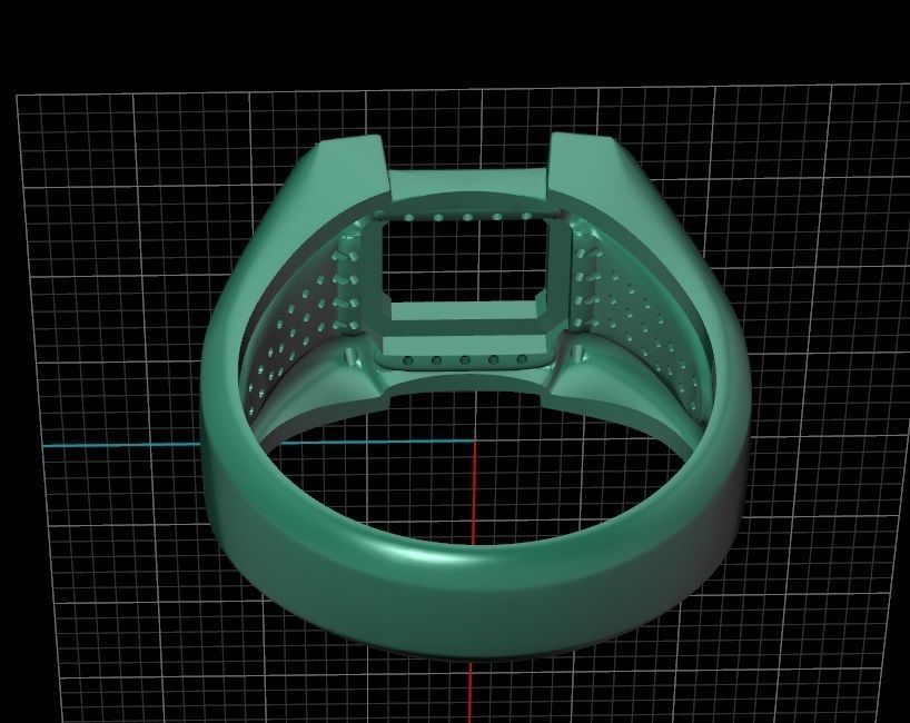 Ring men 11 3D print model_6