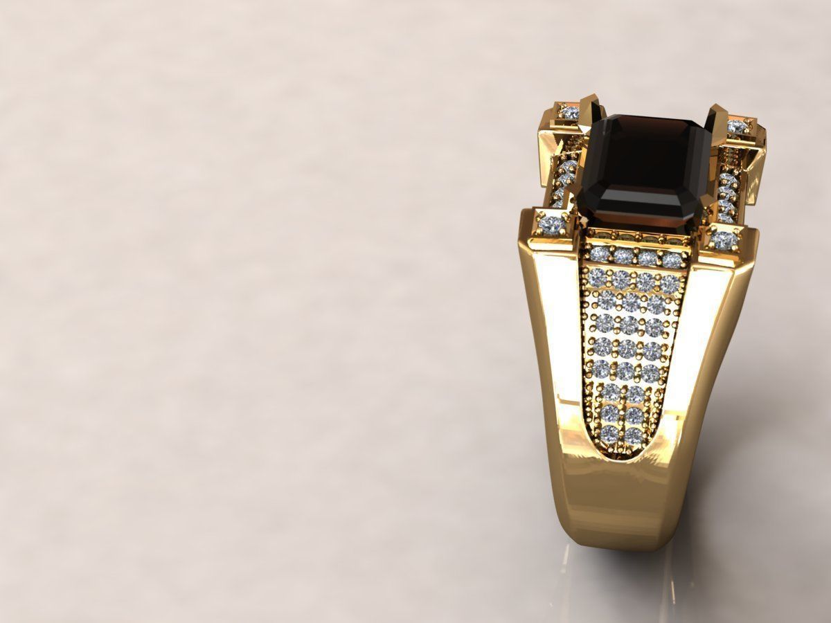 Ring men 11 3D print model_10