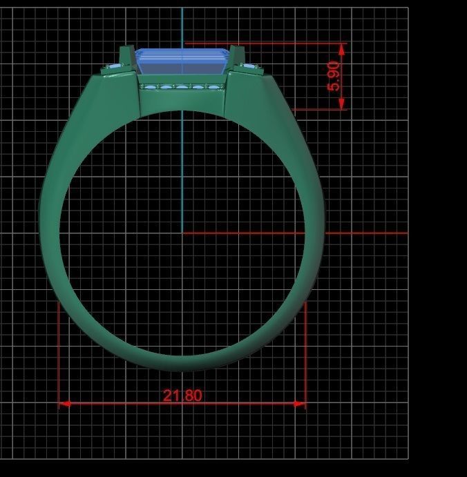 Ring men 11 3D print model_13