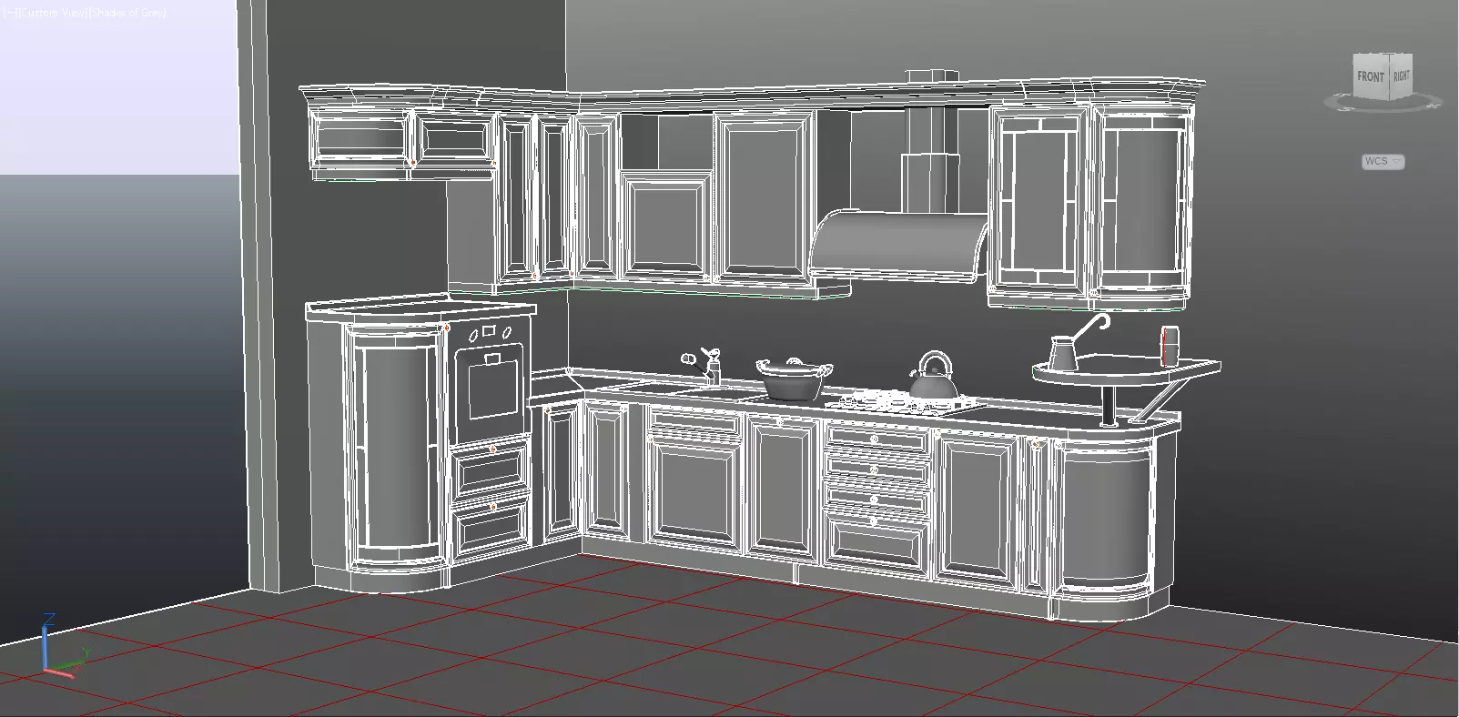 kitchen 4 3D model_0
