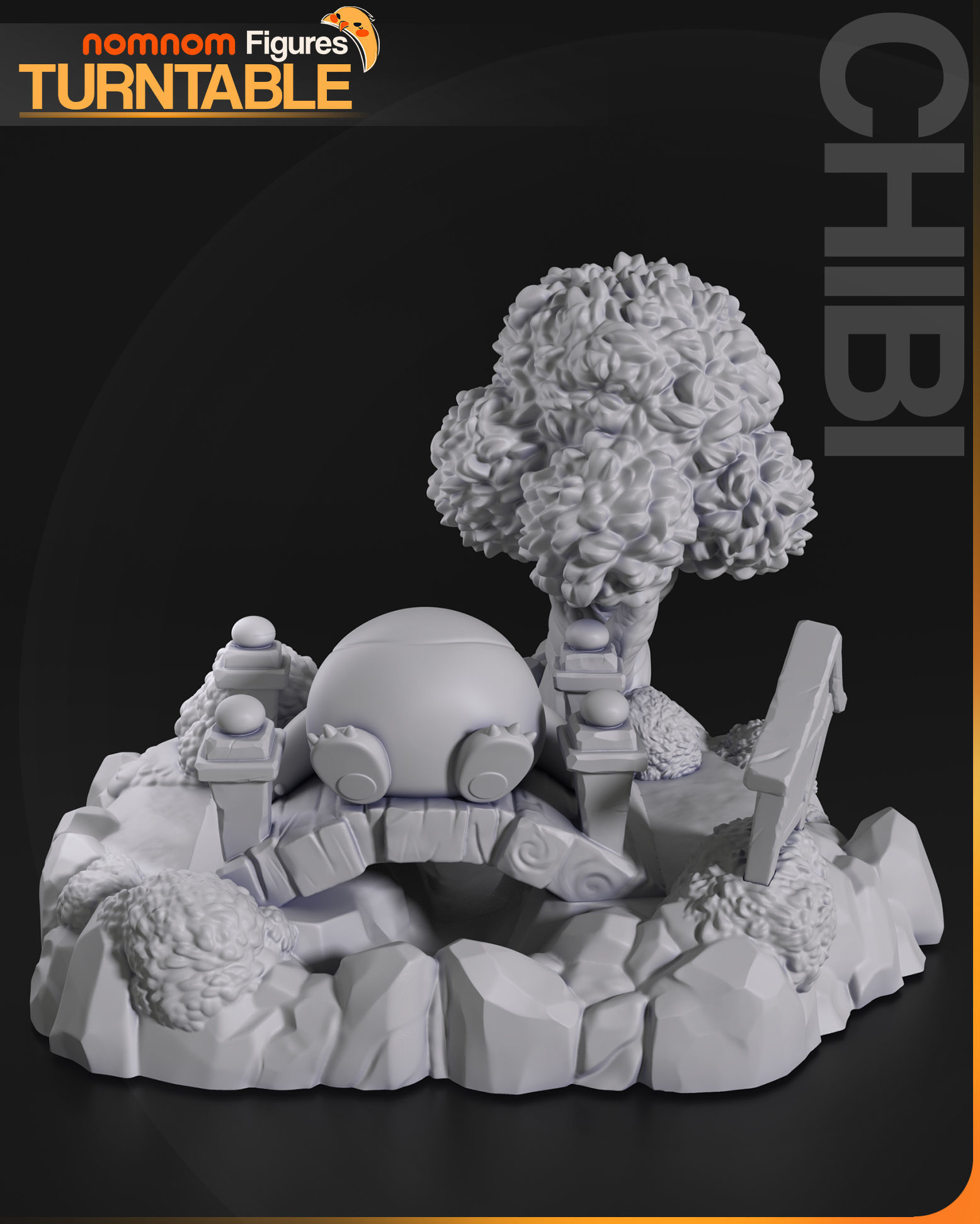 Chibi Snorlax - Pokemon 3D print model_5