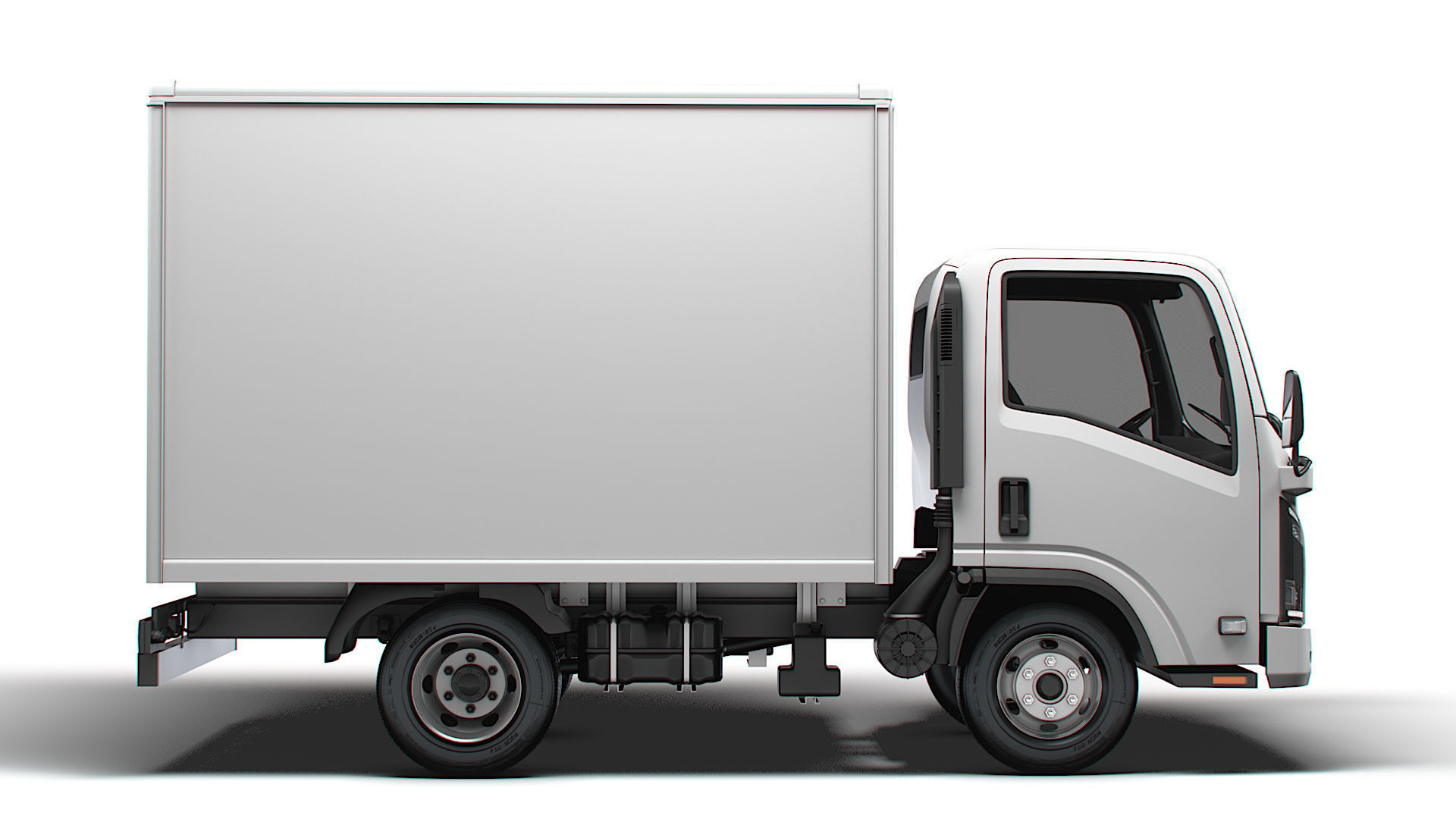 Isuzu Elf Box 2024 3D model_1