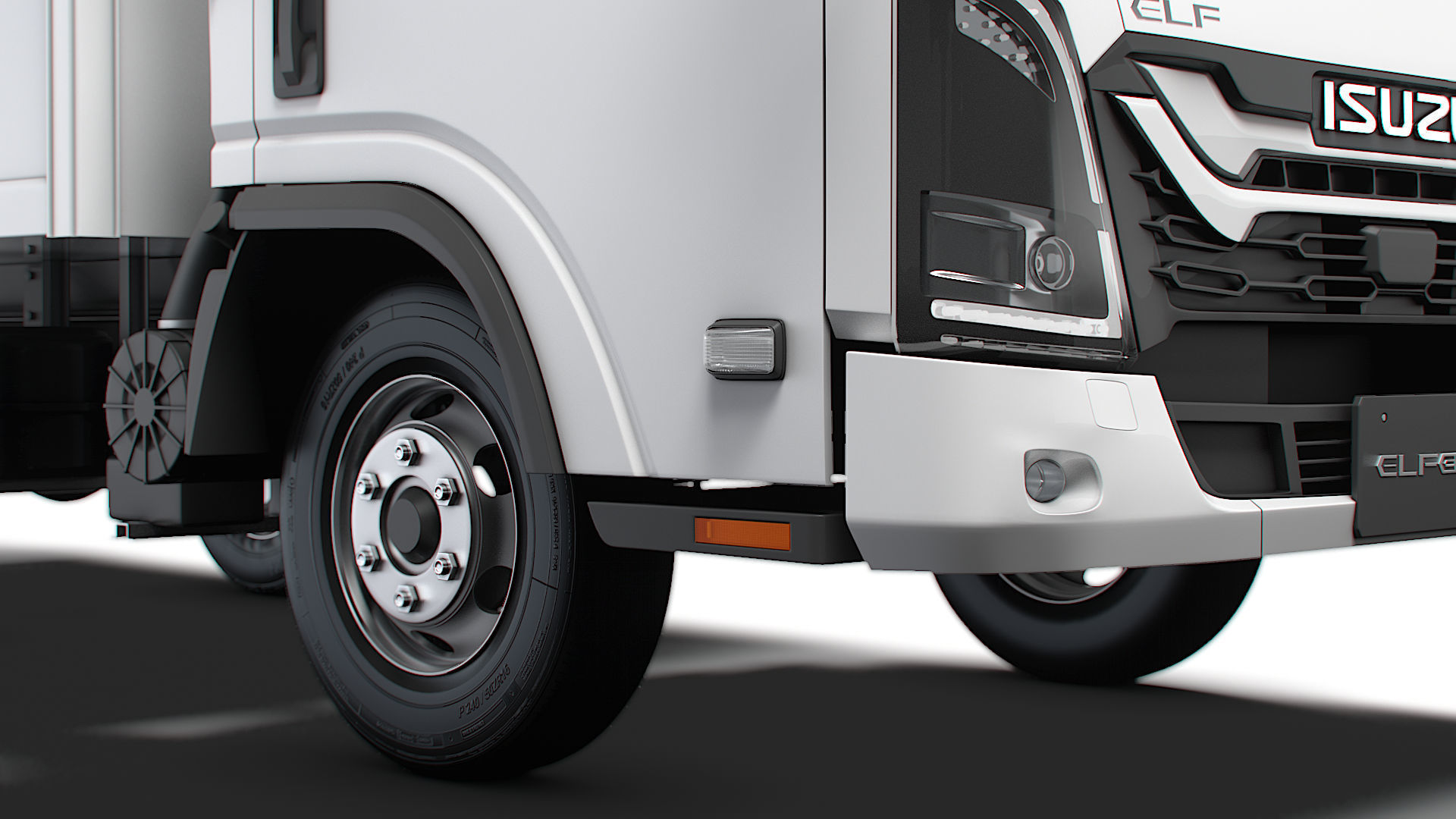 Isuzu Elf Box 2024 3D model_11