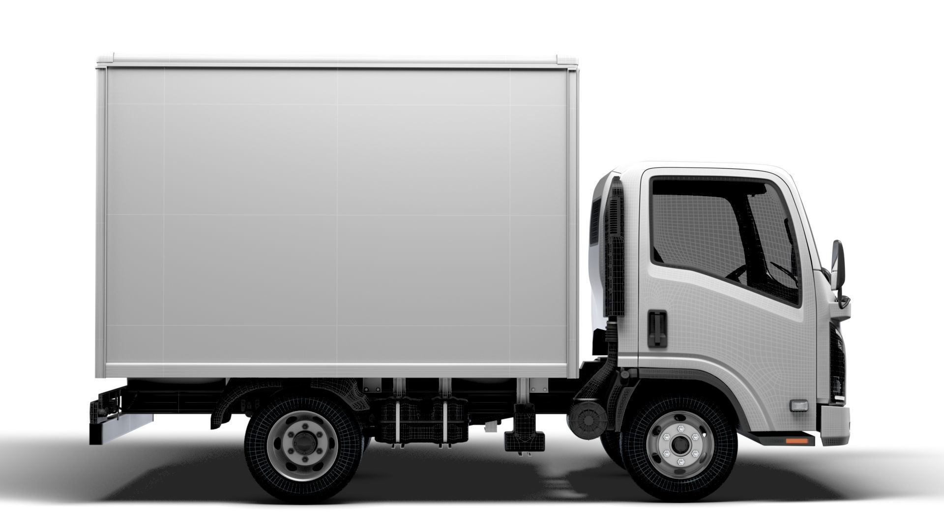 Isuzu Elf Box 2024 3D model_15