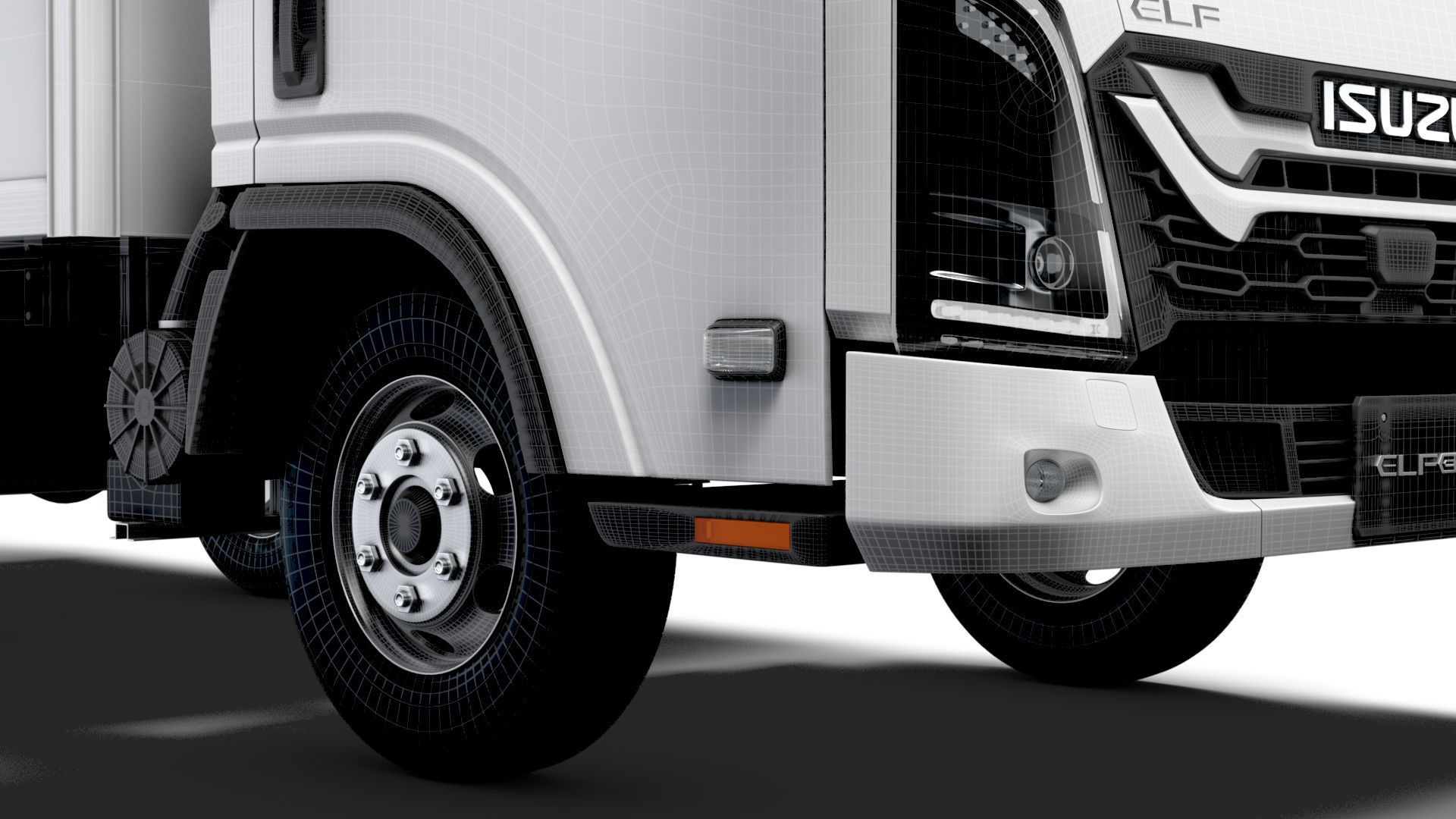 Isuzu Elf Box 2024 3D model_25