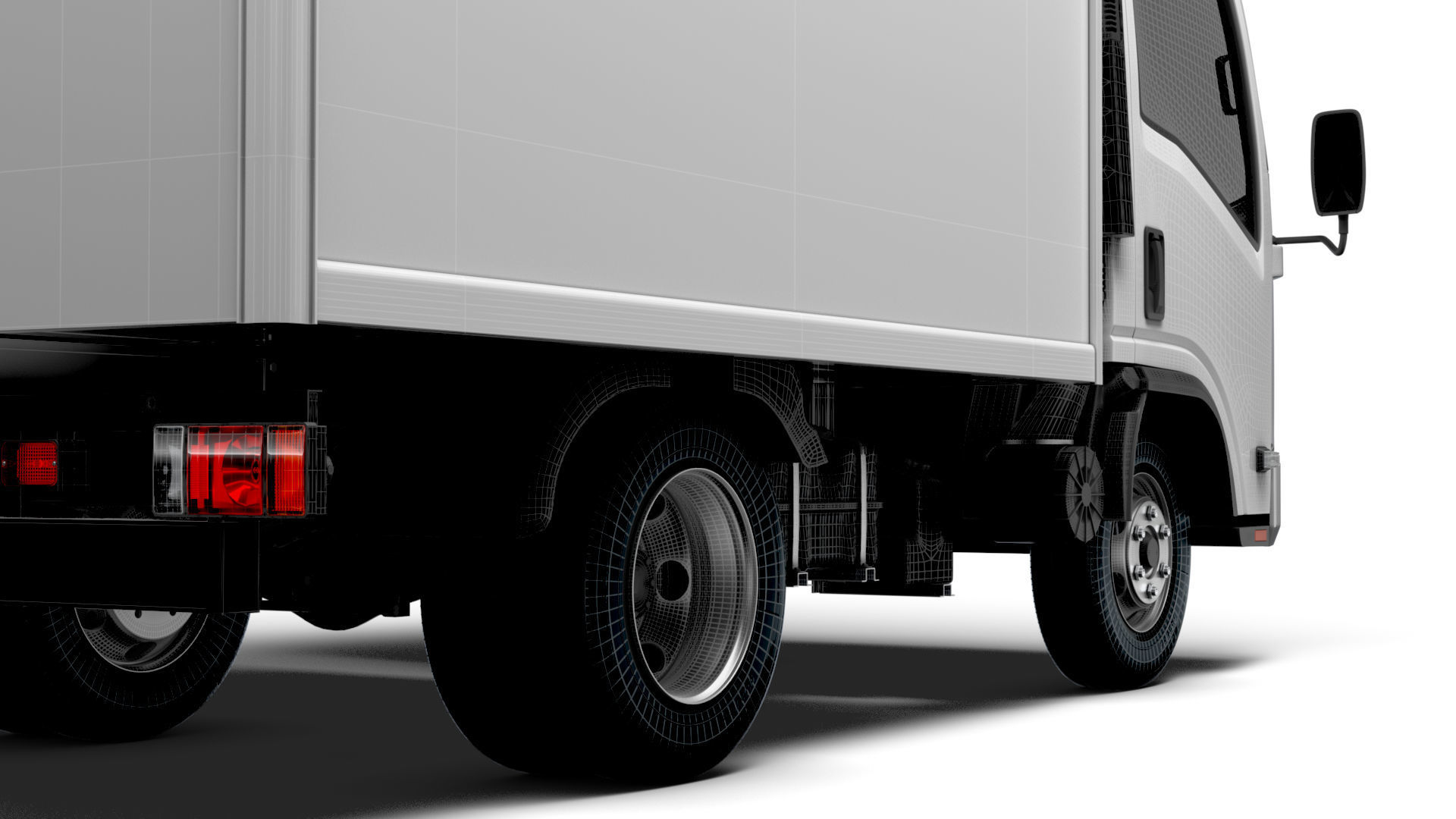 Isuzu Elf Box 2024 3D model_19