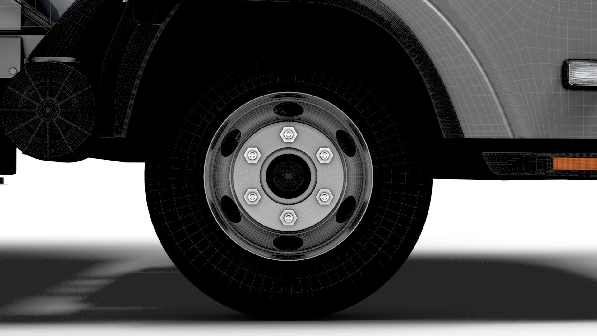 Isuzu Elf Box 2024 3D model_26