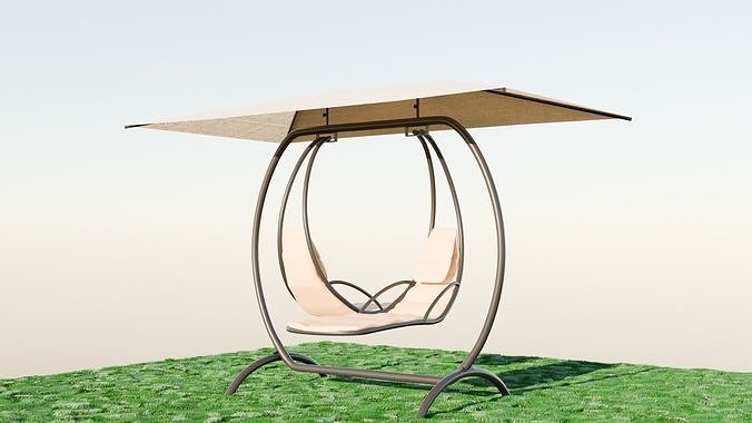 Chair  Table Garden Furniture Interer  3D model