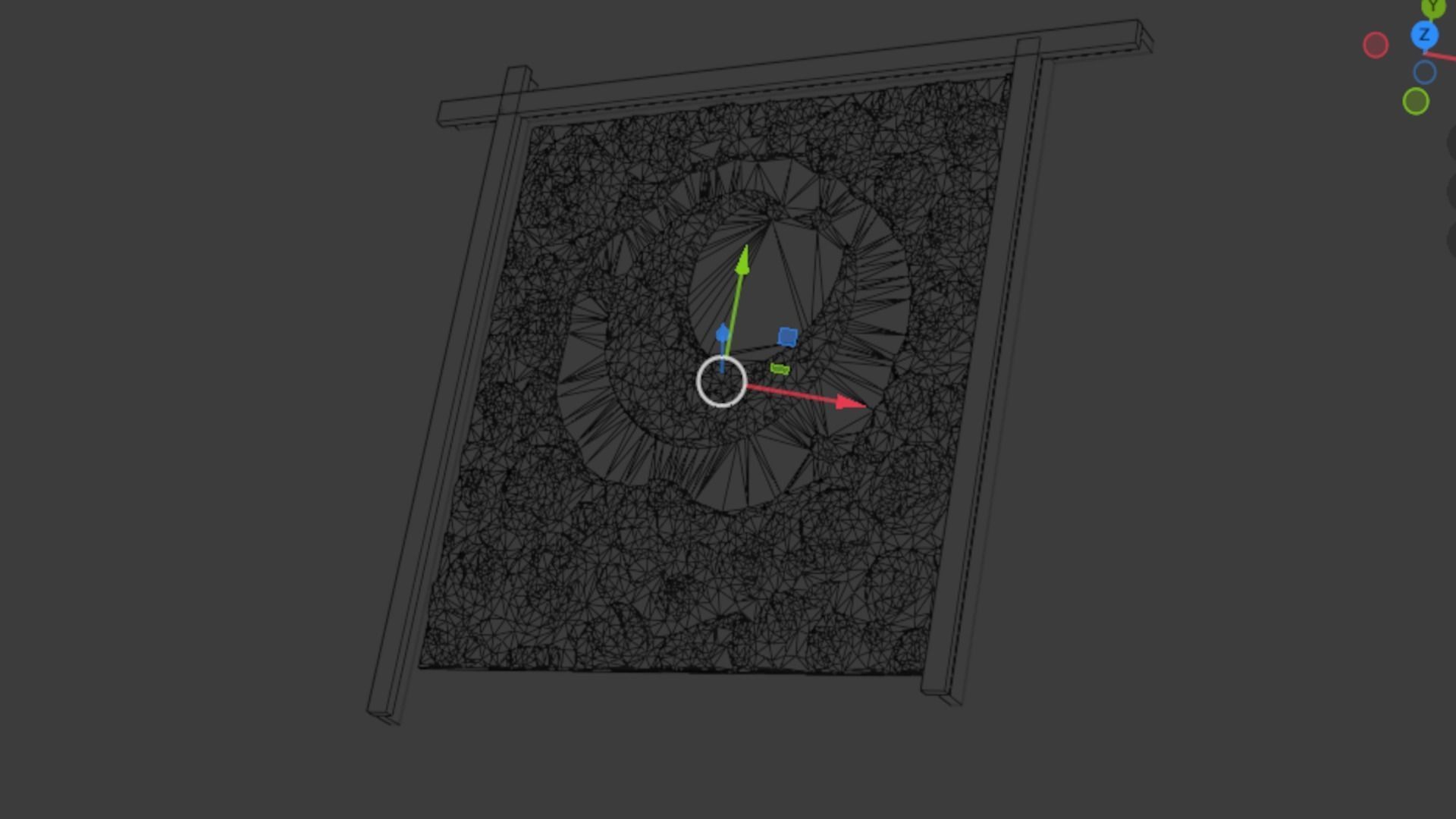 mural decor set wall panel 15 3D model_6