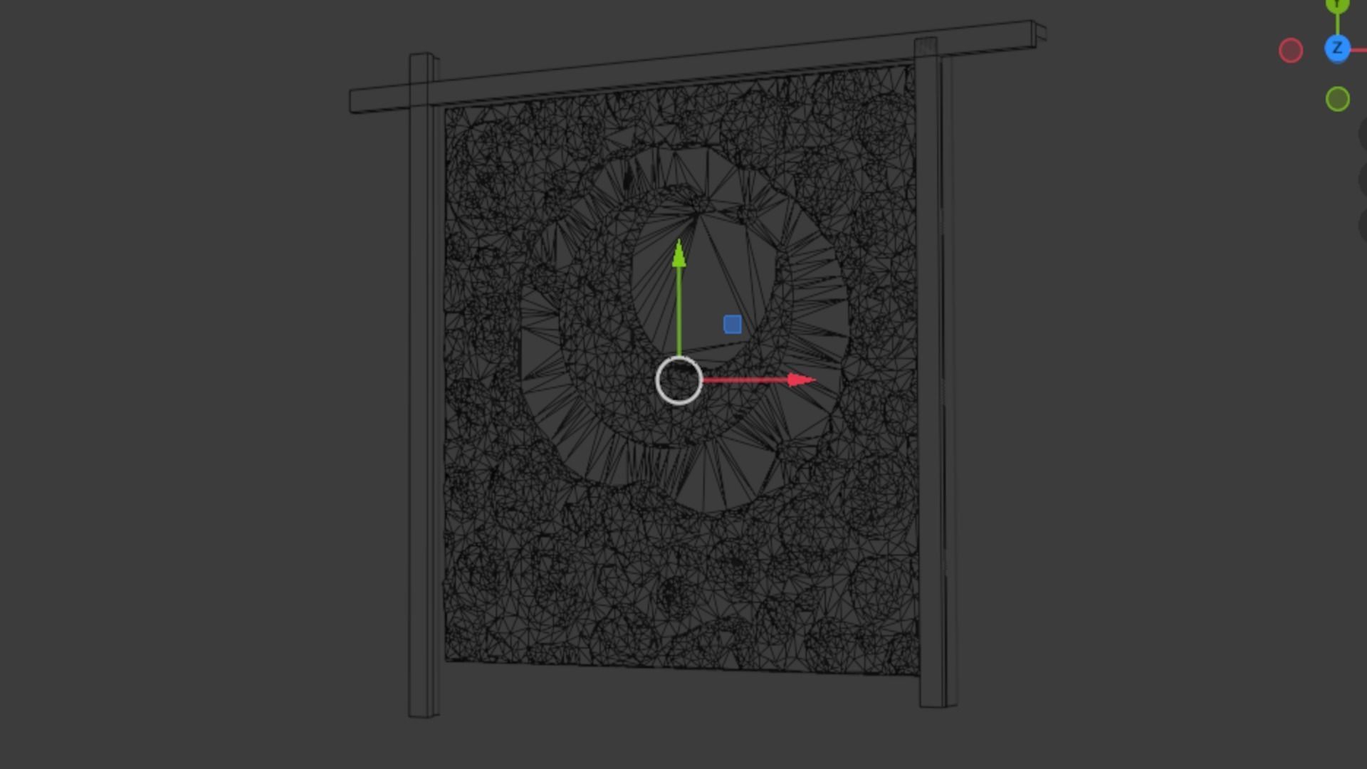 mural decor set wall panel 15 3D model_5