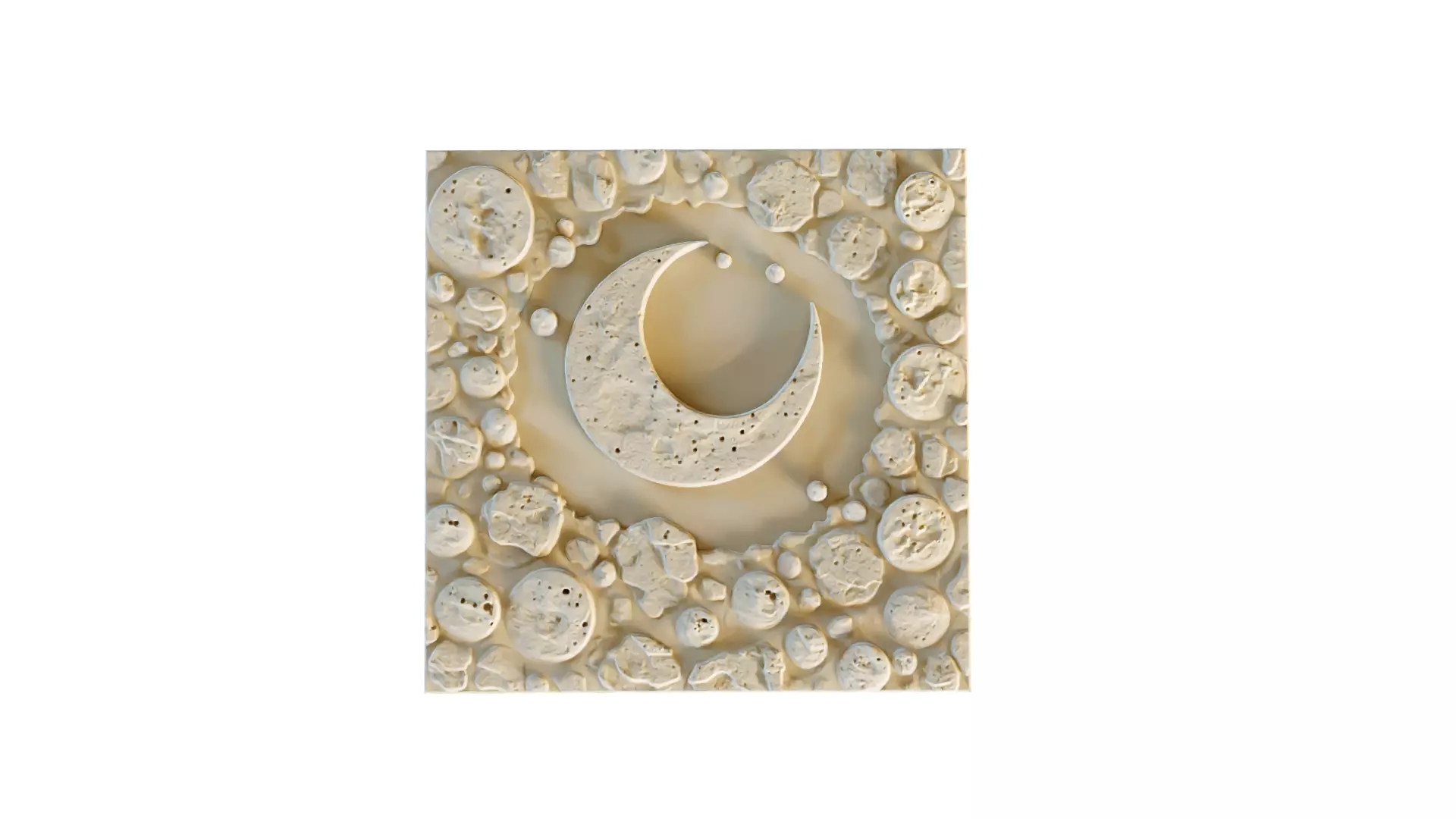 mural decor set wall panel 15 3D model_0