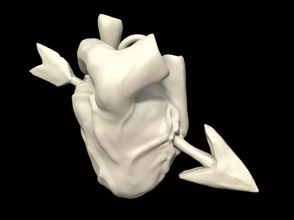 Real Love - Pendant 3D print model