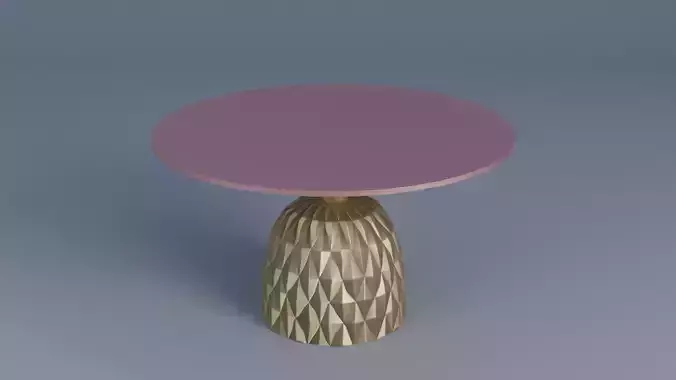 Coffee Table Low-poly 3D model