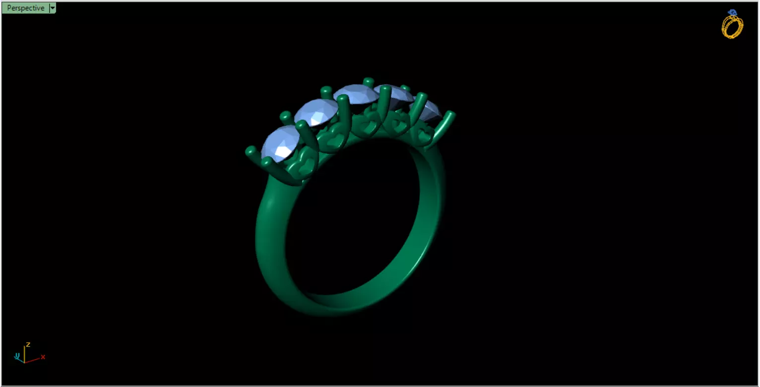 Female Ring 2 Free 3D print model