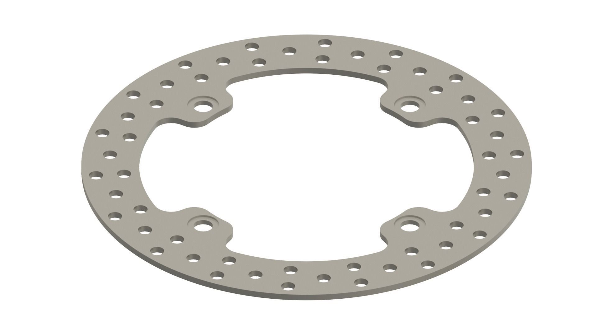 Brake disc TRW MST201 3D model_3