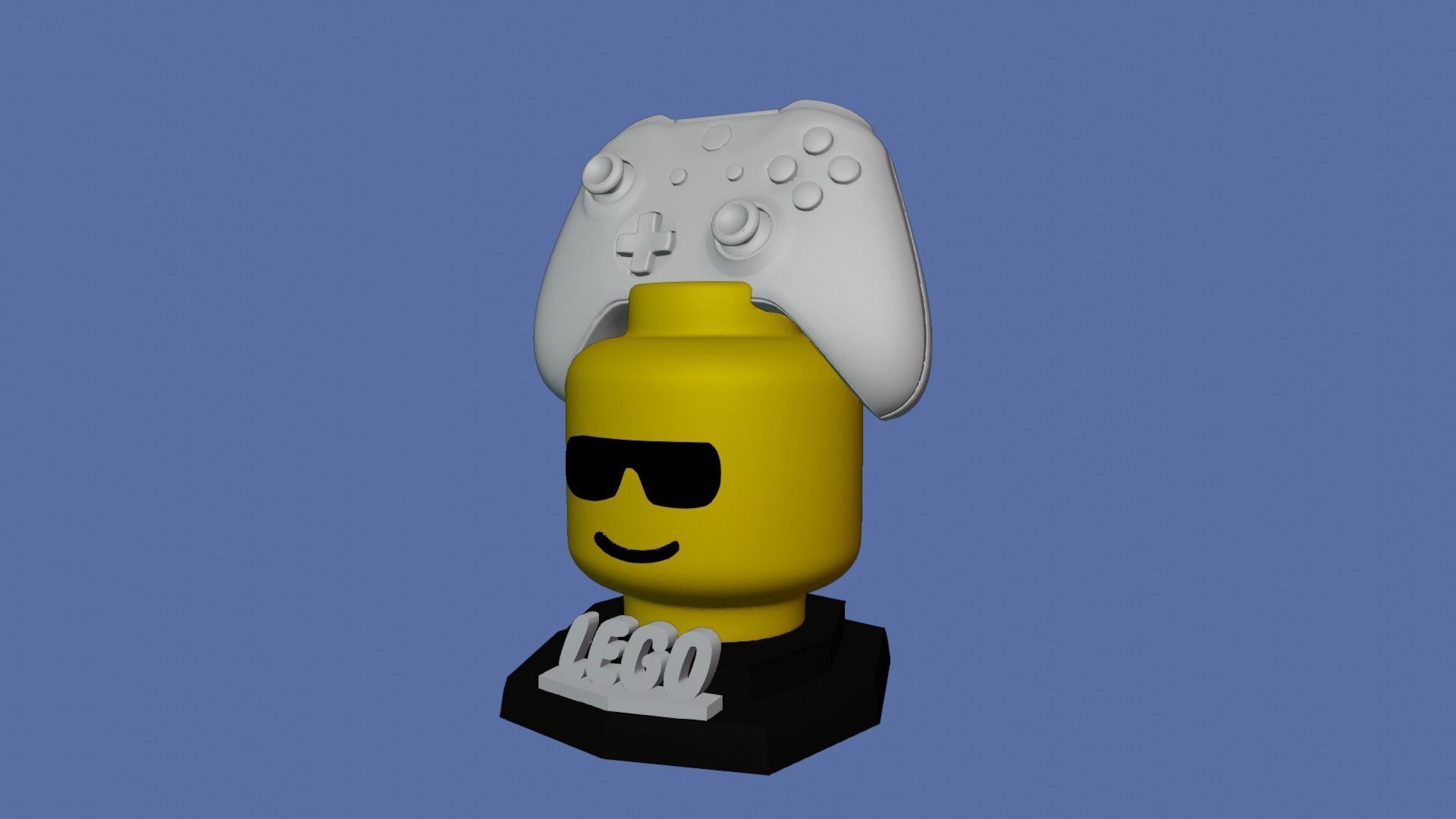 GIANT LEGO JOYSTICK HOLDER Free 3D print model_5