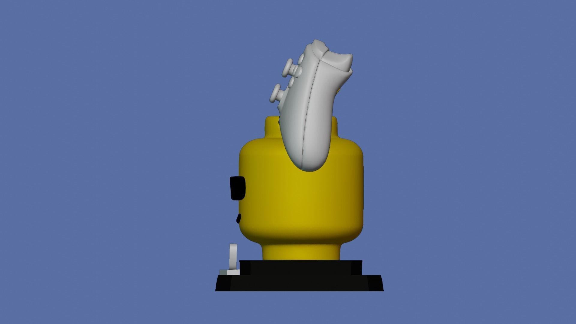 GIANT LEGO JOYSTICK HOLDER Free 3D print model_1