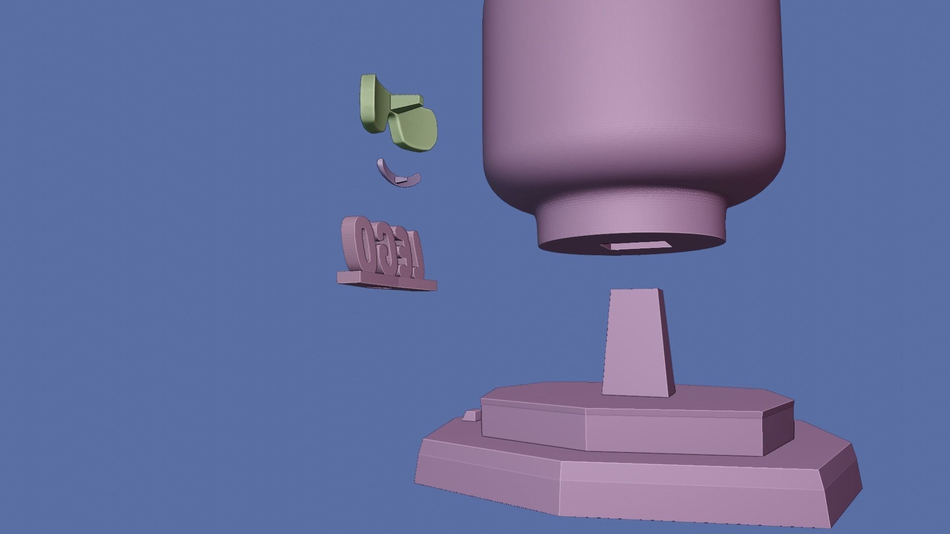 GIANT LEGO JOYSTICK HOLDER Free 3D print model_2