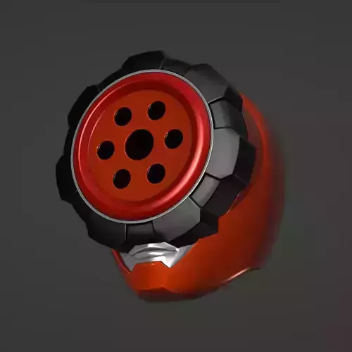 Boonboomger Orange Helmet 3D print model 3D print model