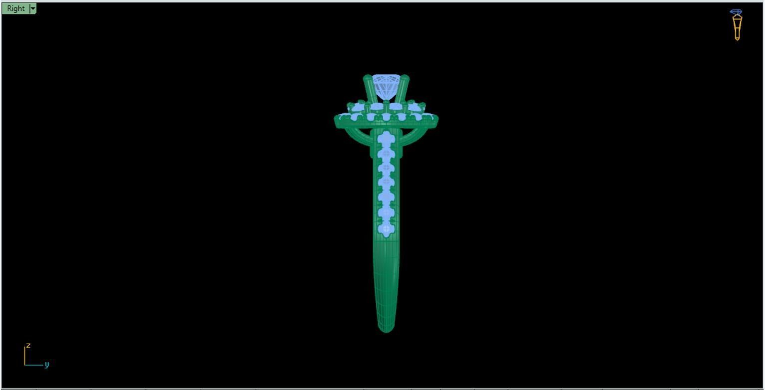 Female Ring 5 Free 3D print model_2