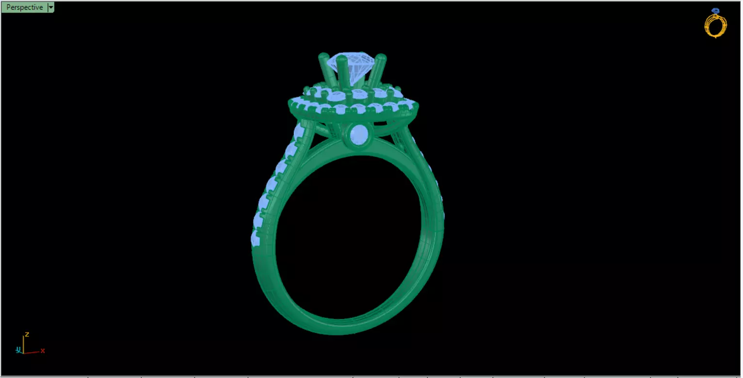 Female Ring 5 Free 3D print model_0