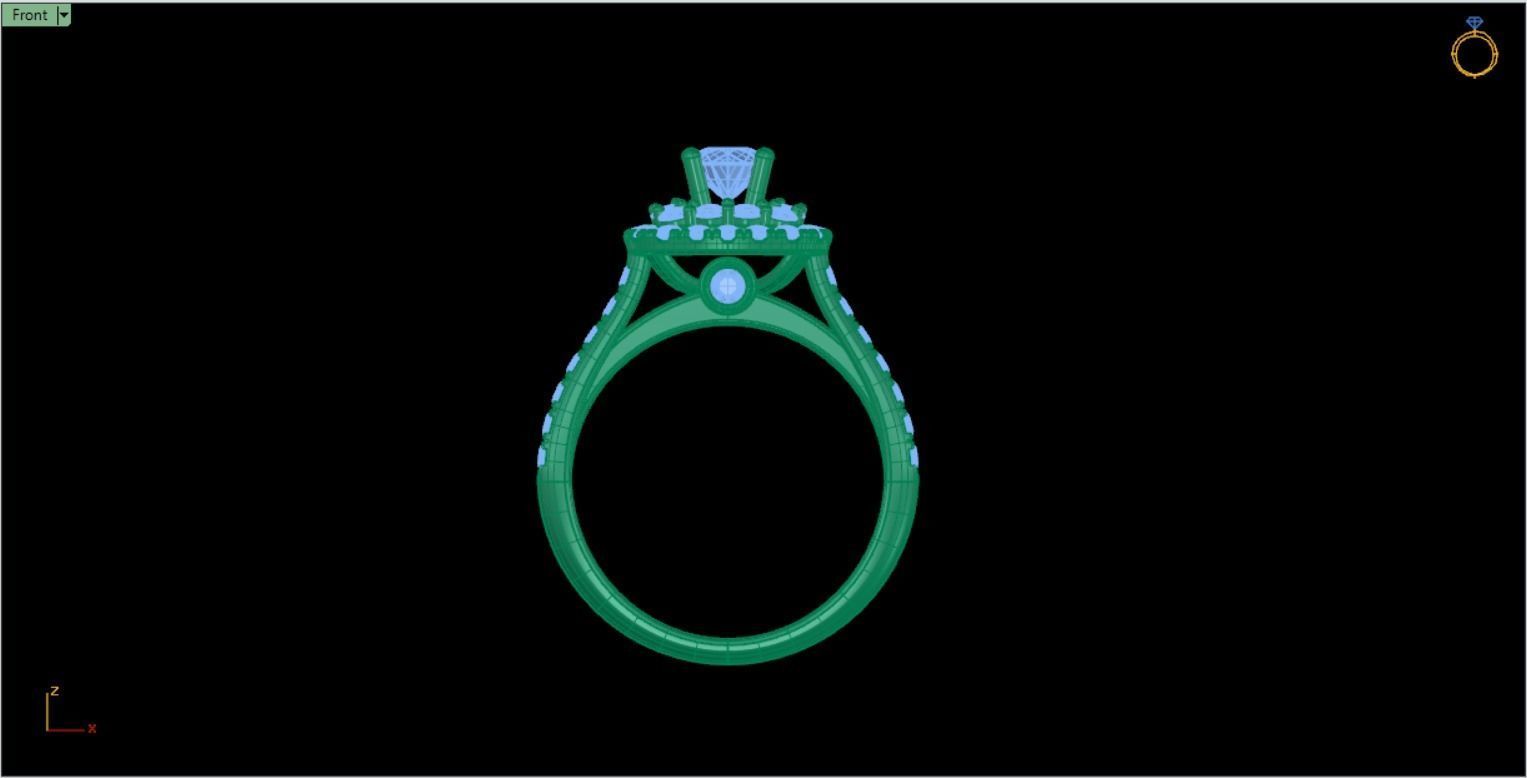 Female Ring 5 Free 3D print model_1