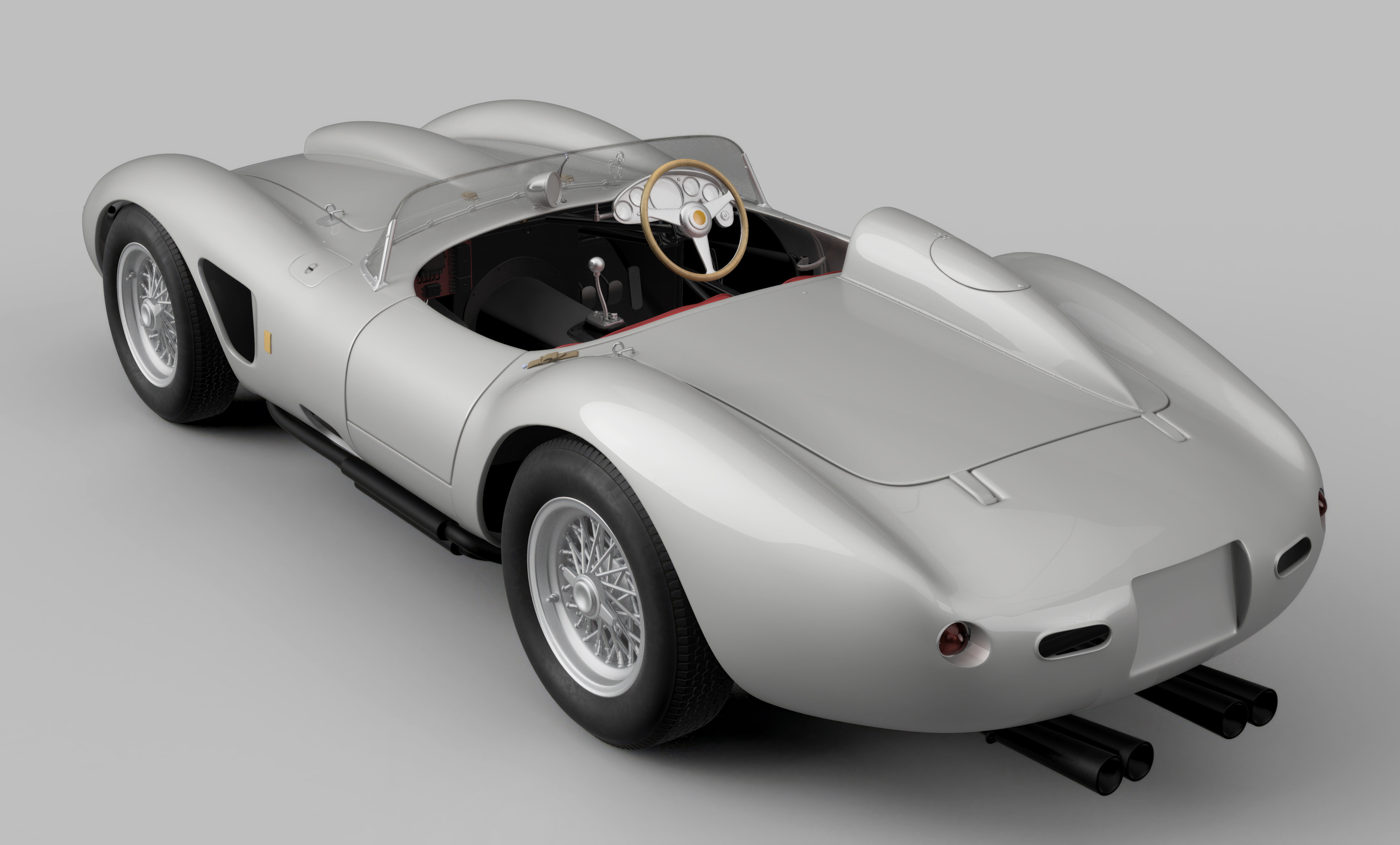 Ferrari 625 TRC Spider - Car Kit - 0672 MDTR 3D print model_12