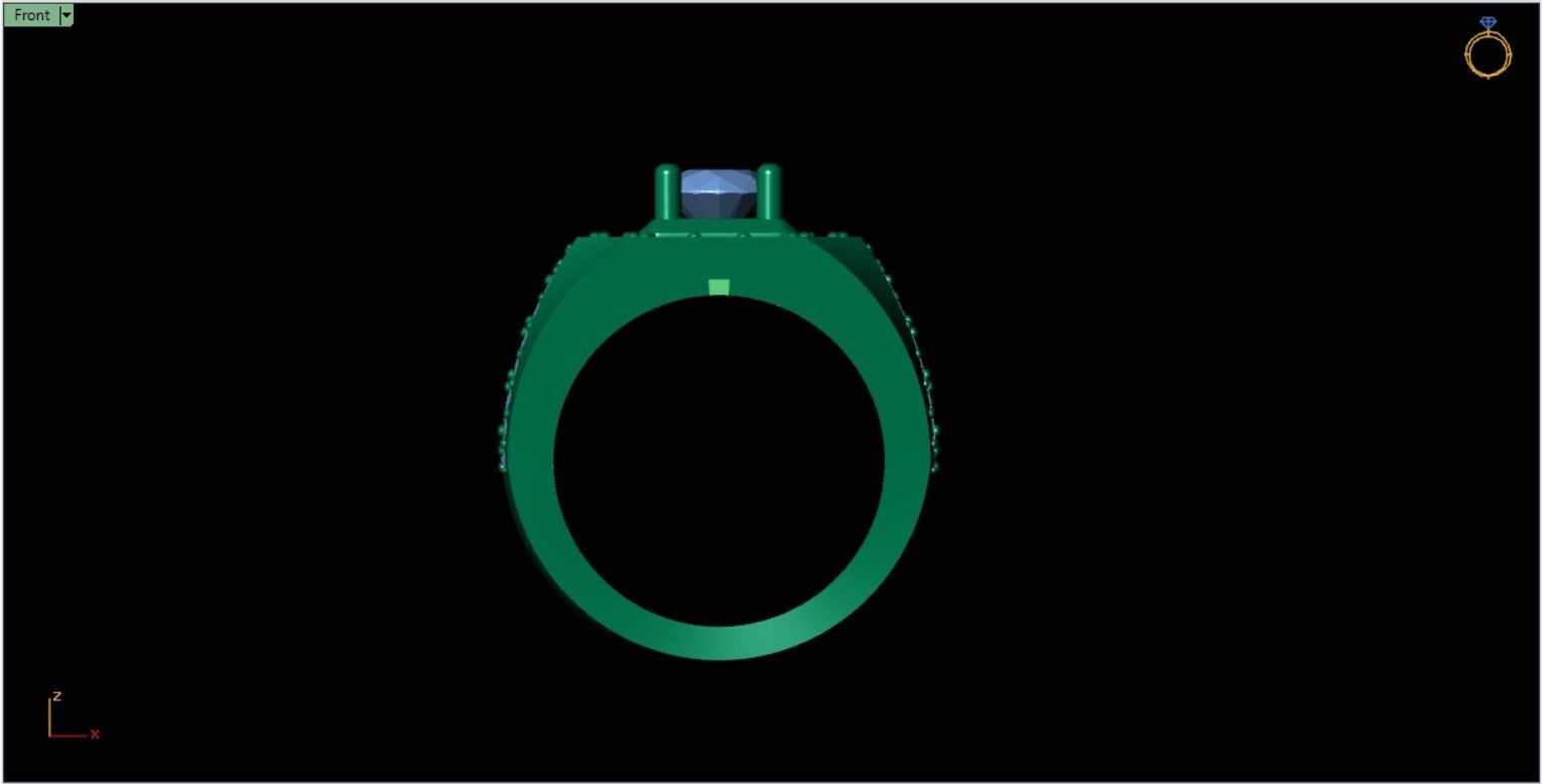 Male Ring 1 Free 3D print model_2