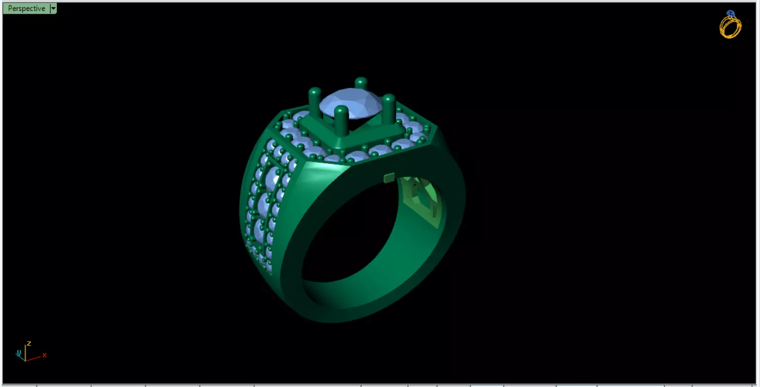 Male Ring 1 Free 3D print model_0