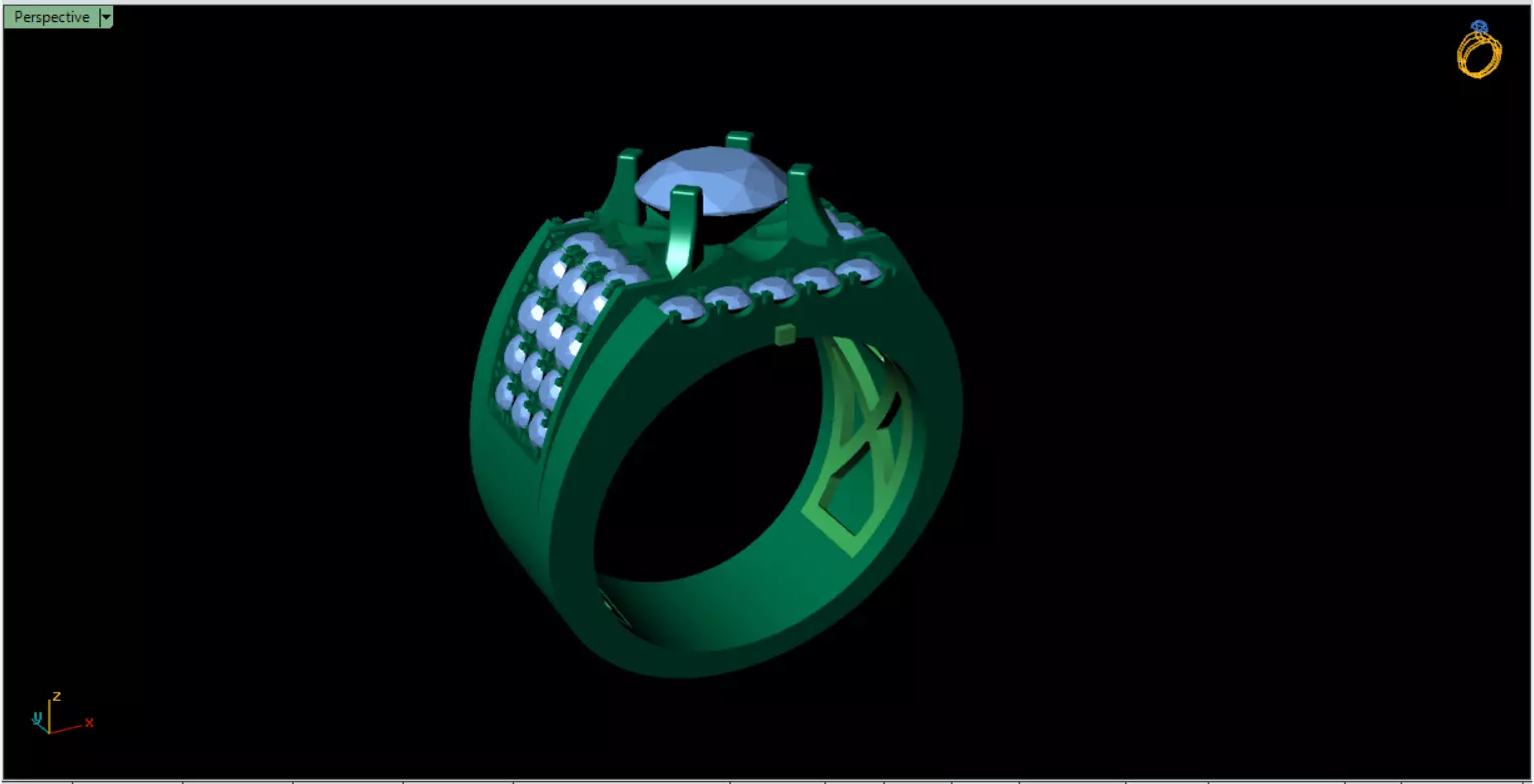 Male Ring 2 Free 3D print model_0