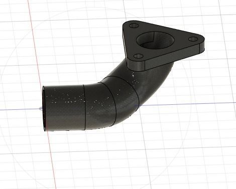 Twisted Pipe 3D print model_2