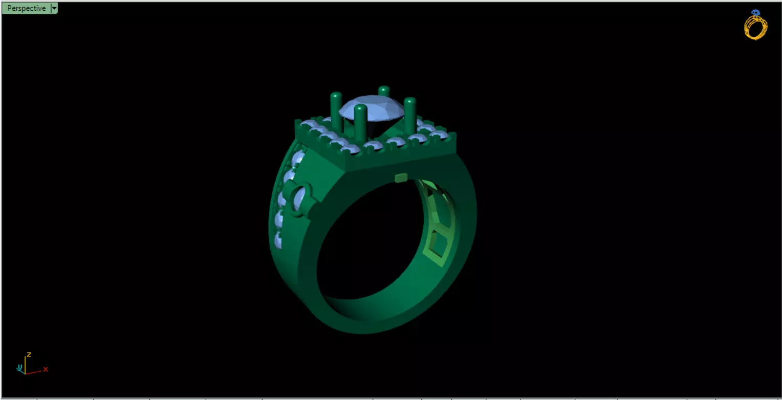 Male Ring 3 Free 3D print model_0