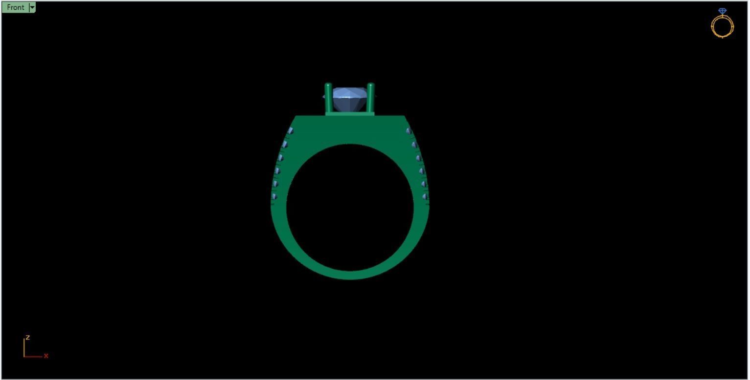 Male Ring 4 Free 3D print model_3