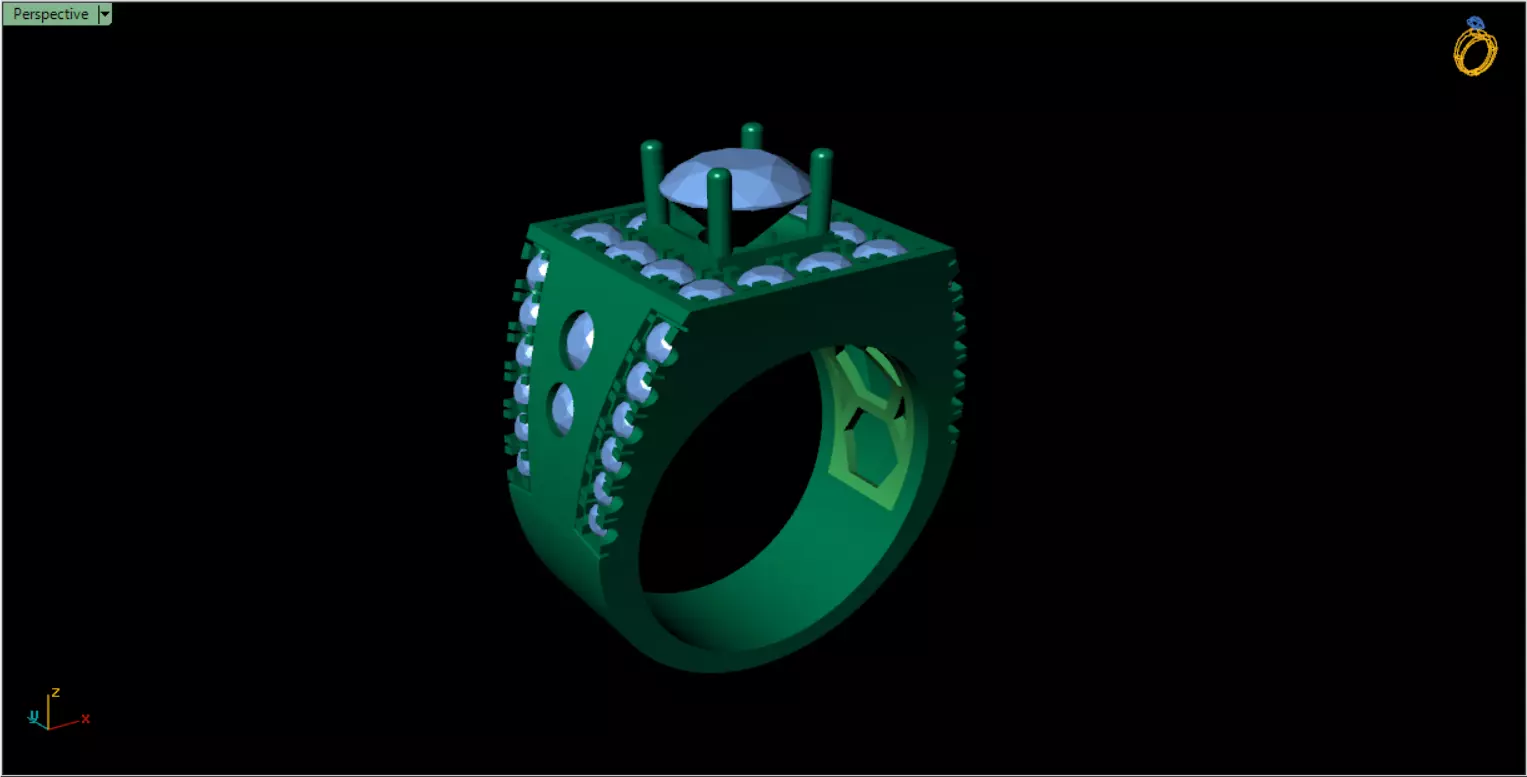 Male Ring 4 Free 3D print model_0