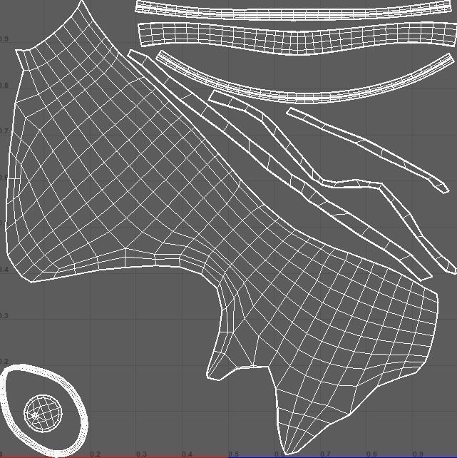 Cartoon Donkey- base mesh Low-poly 3D model_6