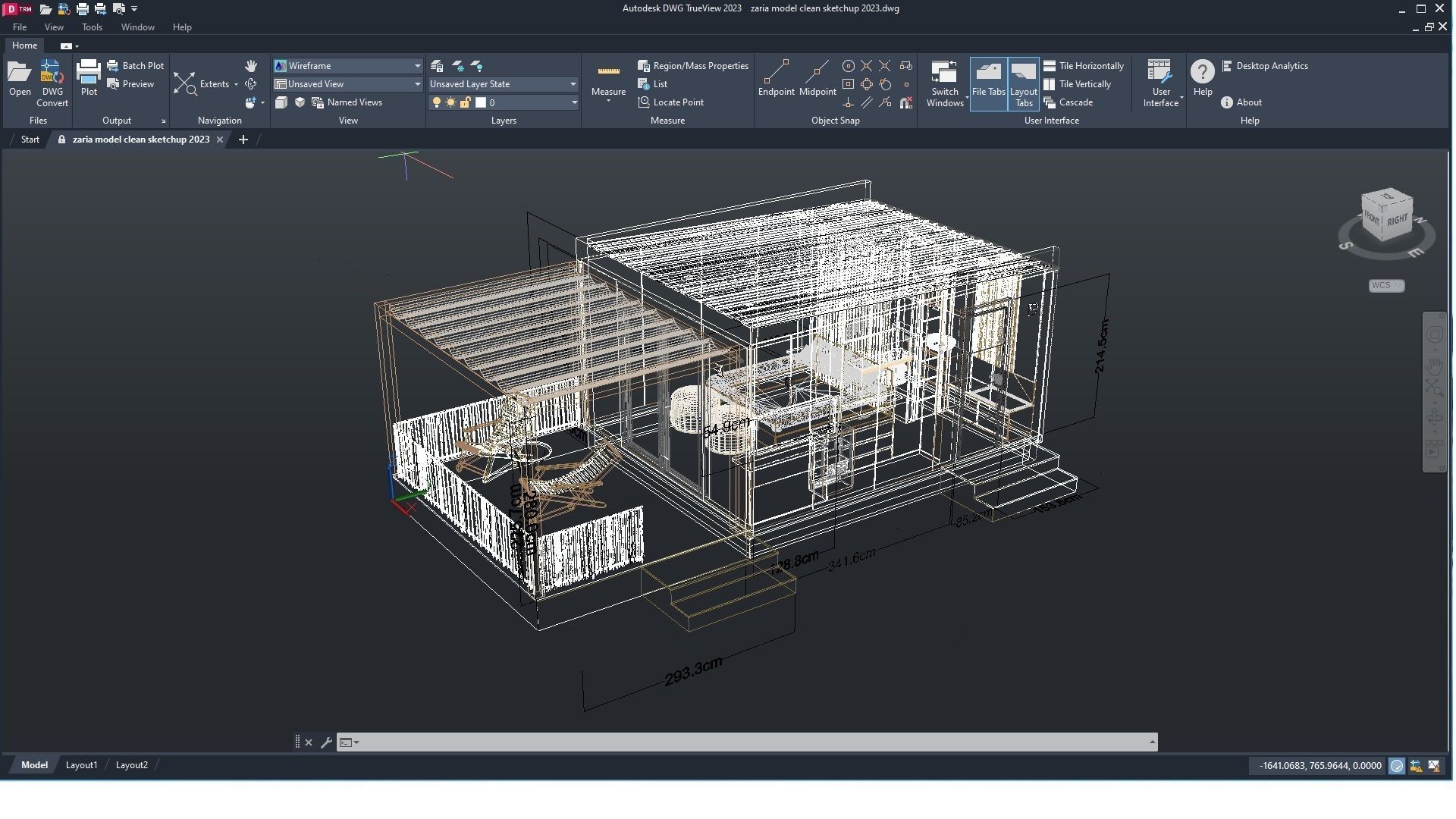 Tiny house Zaria 20m2 basic plans  3D model_6