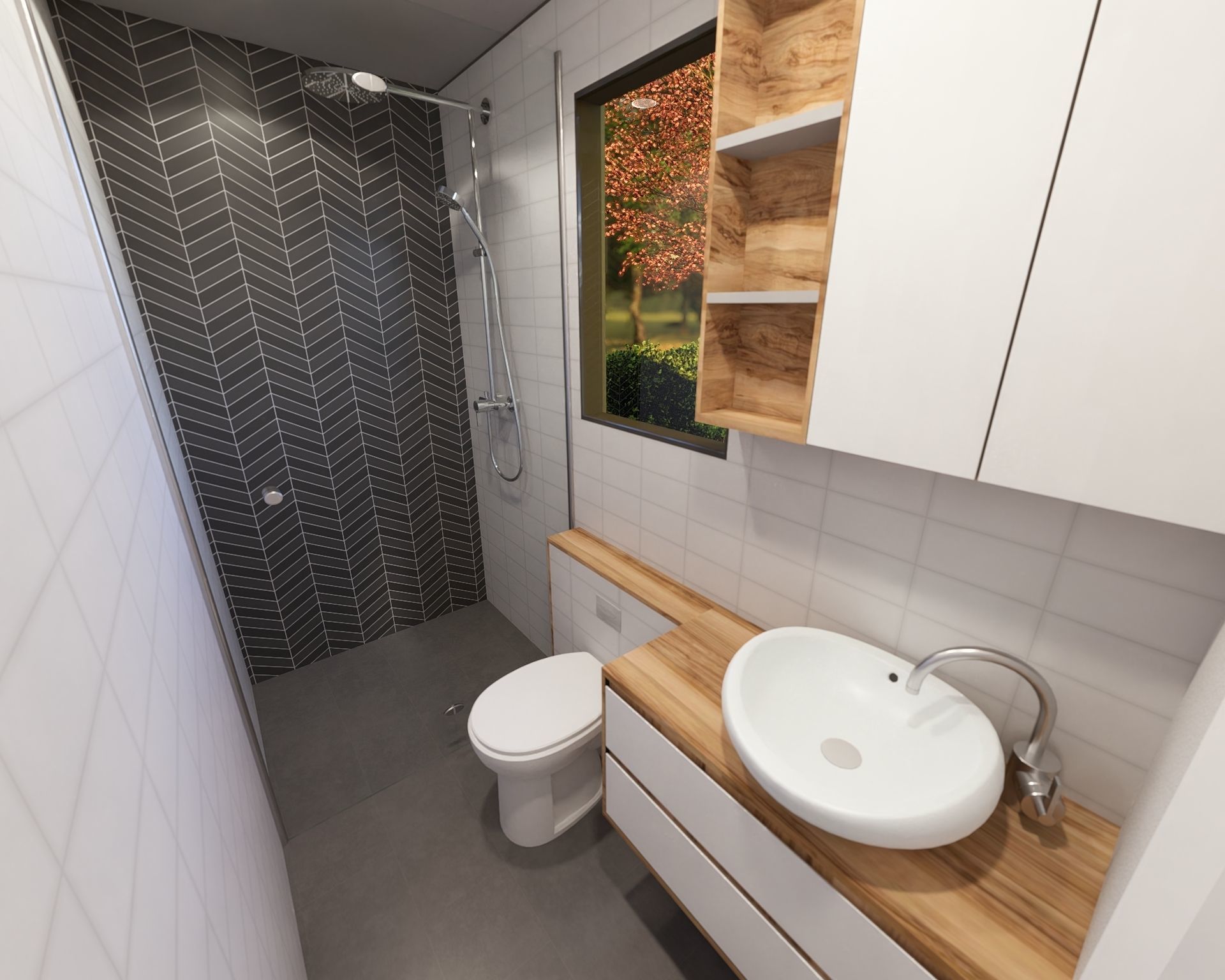 Tiny house Zaria 20m2 basic plans  3D model_15