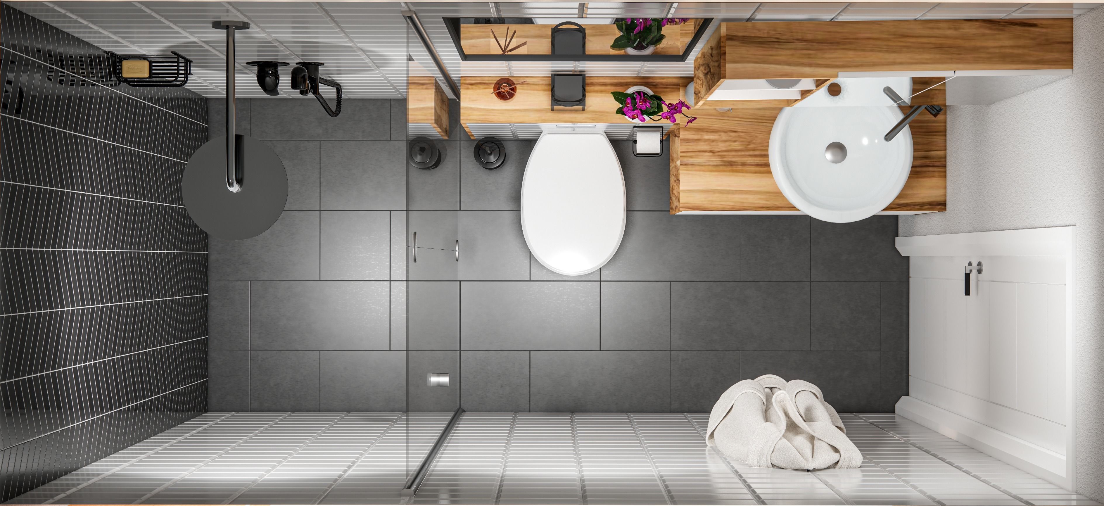 Tiny house Zaria 20m2 basic plans  3D model_36