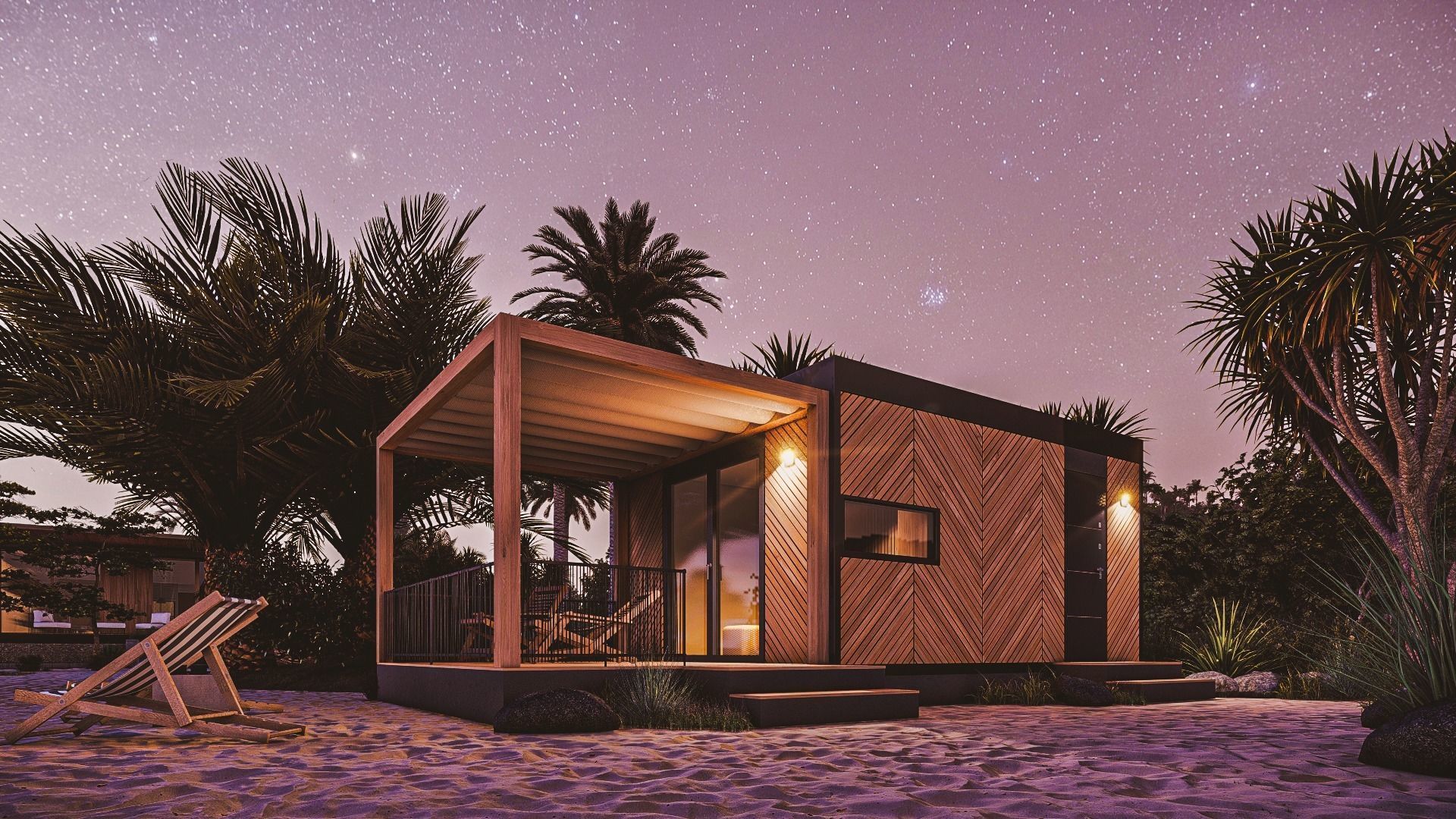 Tiny house Zaria 20m2 basic plans  3D model_37